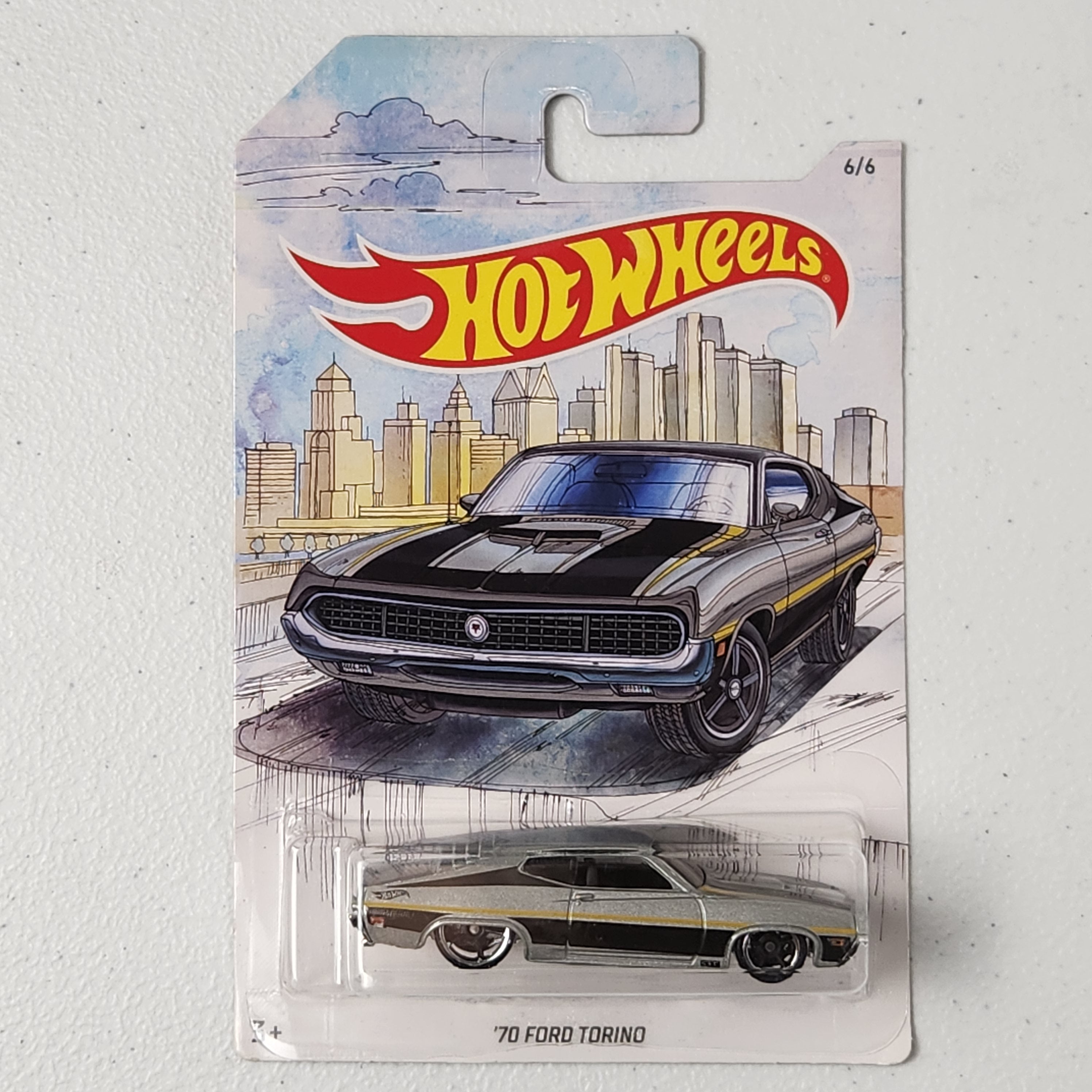 70 Ford Torino 6/6 American Detroit Muscle Hot Wheels 2018