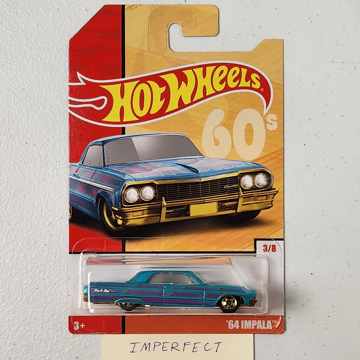 64 Impala 3/8 American 60's Hot Wheels 2018