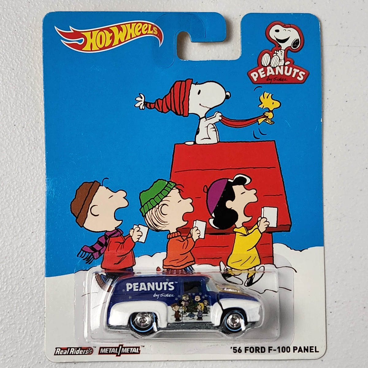 56 Ford F-100 Panel Peanuts Peanuts American Premium Hot Wheels 2016