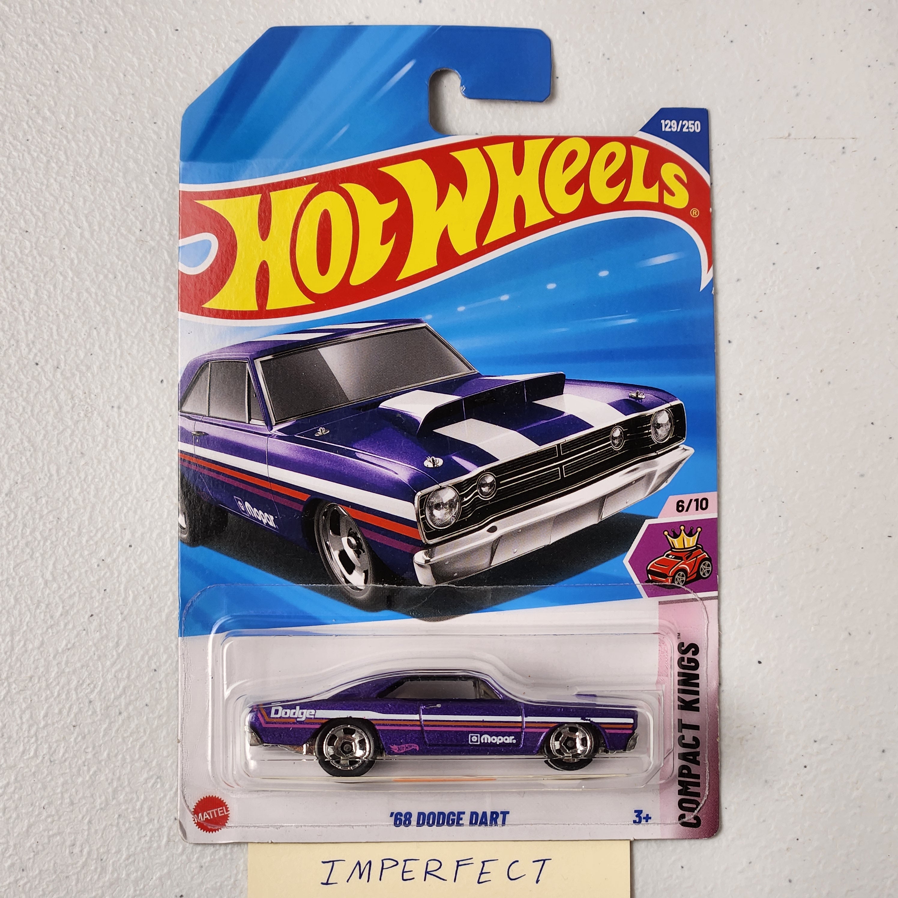68 Dodge Dart American Mainline Hot Wheels