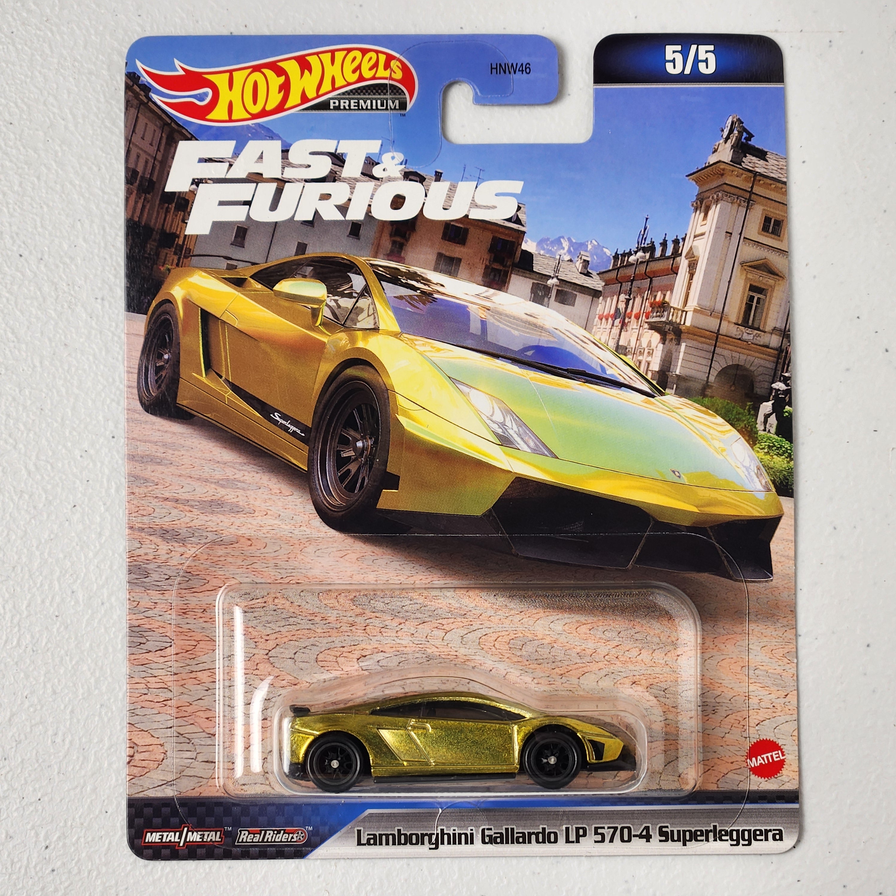 Lamborghini Gallardo LP 570-4 Superleggera 5/5 Fast & Furious European Premium Hot Wheels 2023