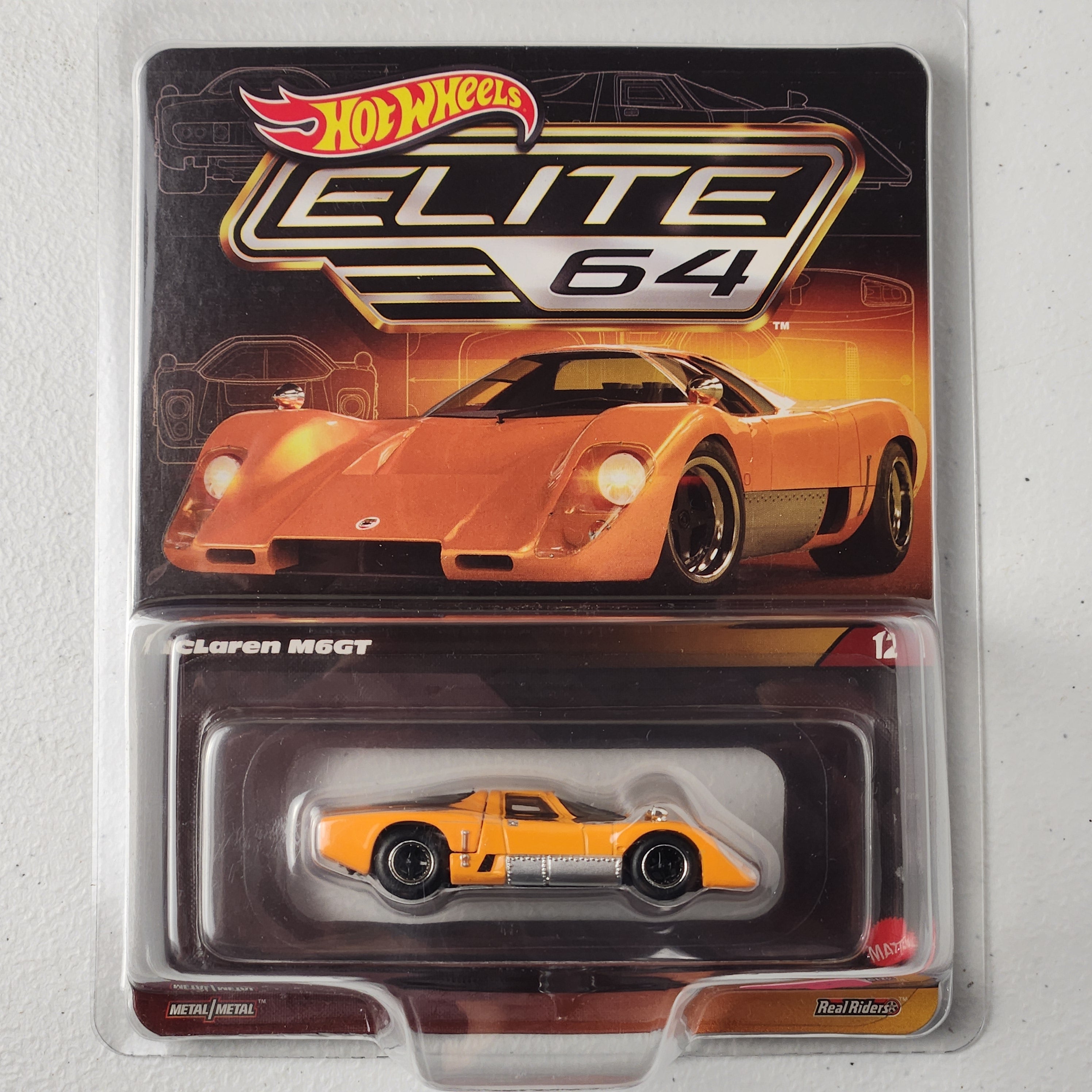 McLaren M6GT #12 Elite 64 European SS Hot Wheels 2025