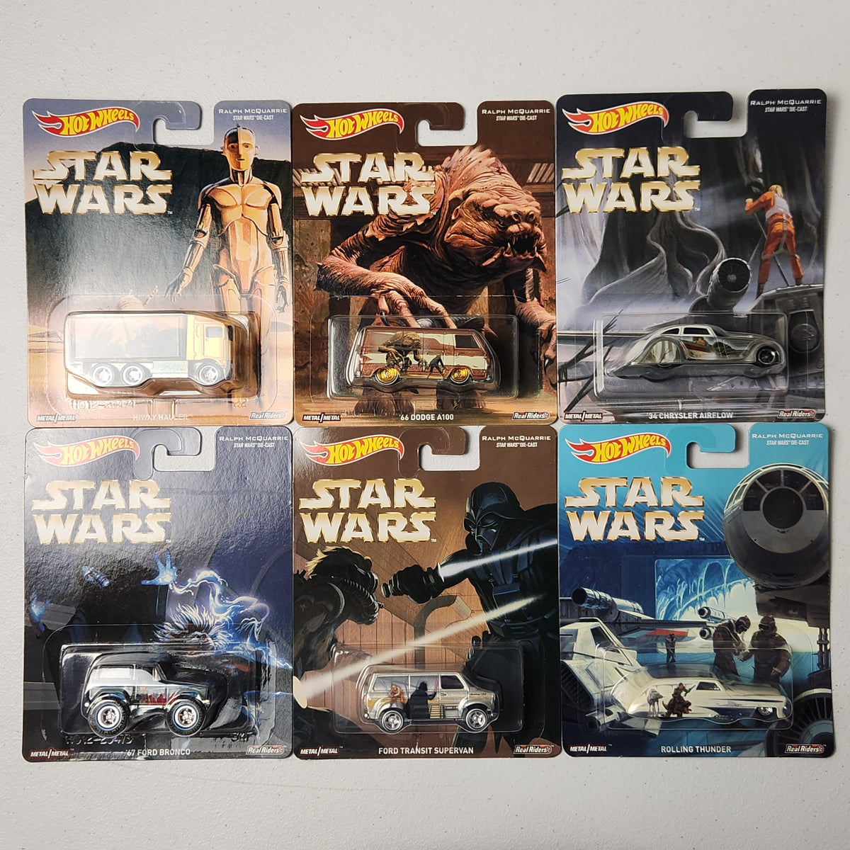 Star Wars Set Premium Hot Wheels 2016