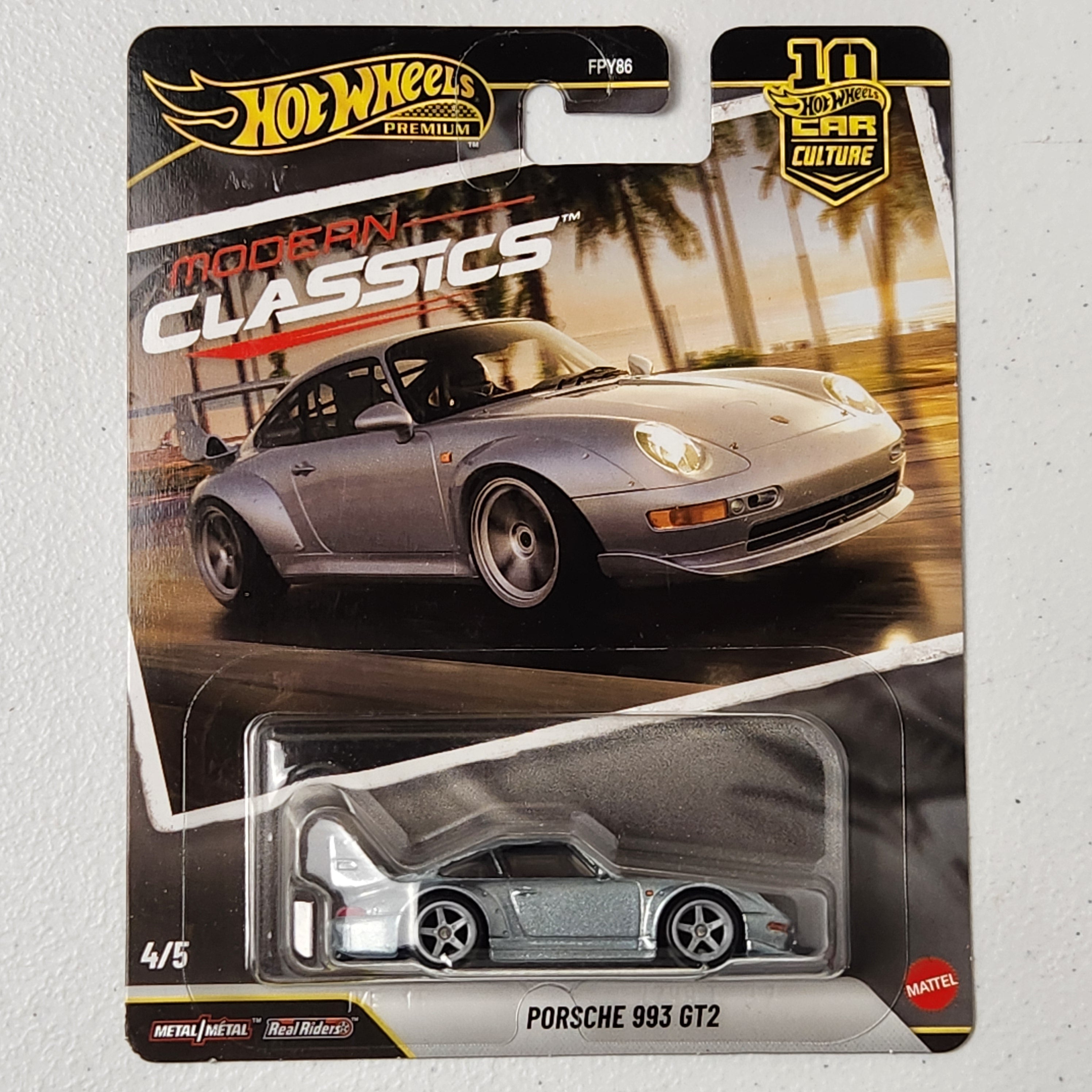 Porsche 993 GT2 4/5 Car Culture: Modern Classics JDM Premium Hot Wheels 2026
