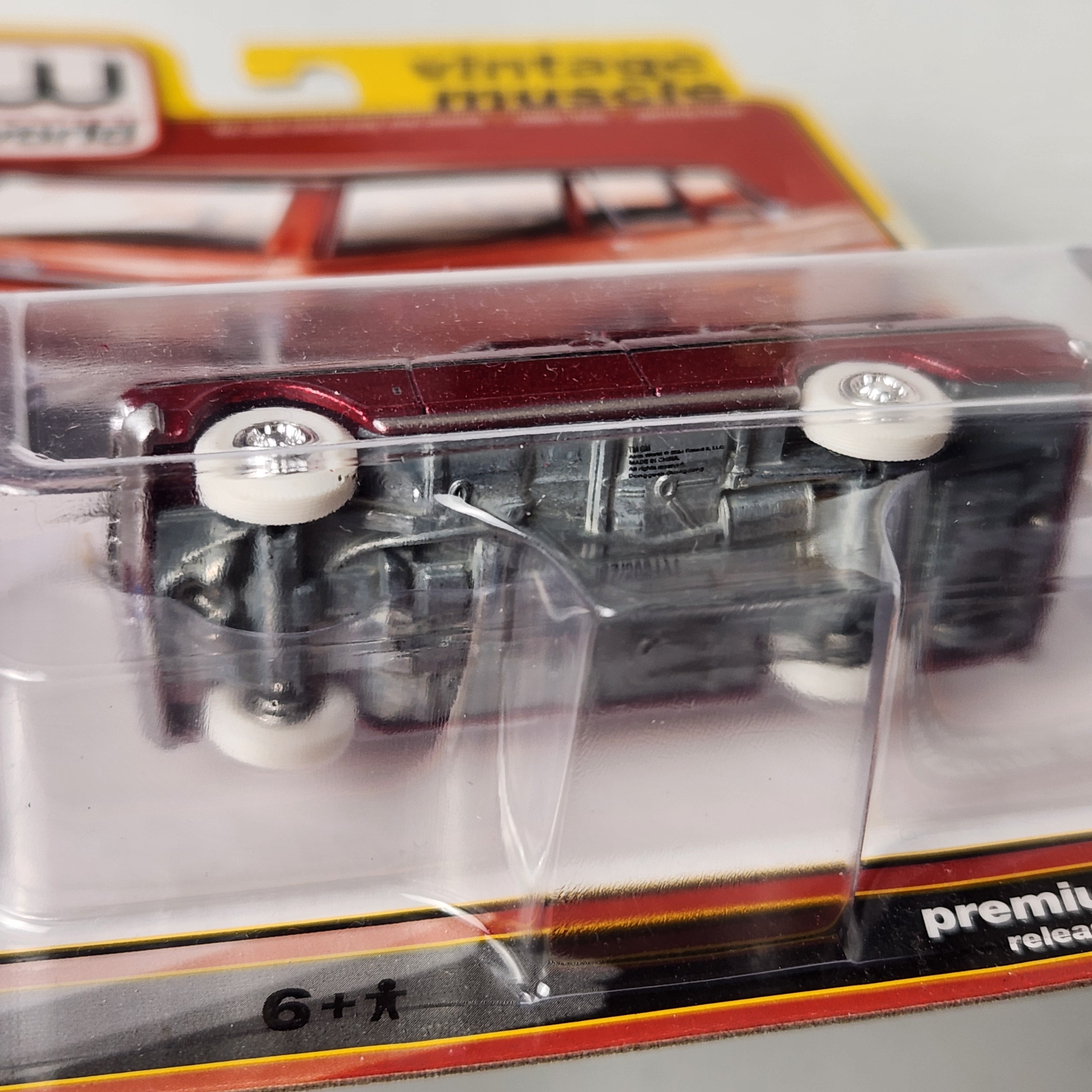 1963 Chevy II Nova 400 Wagon Ultra Red Chase American Auto World