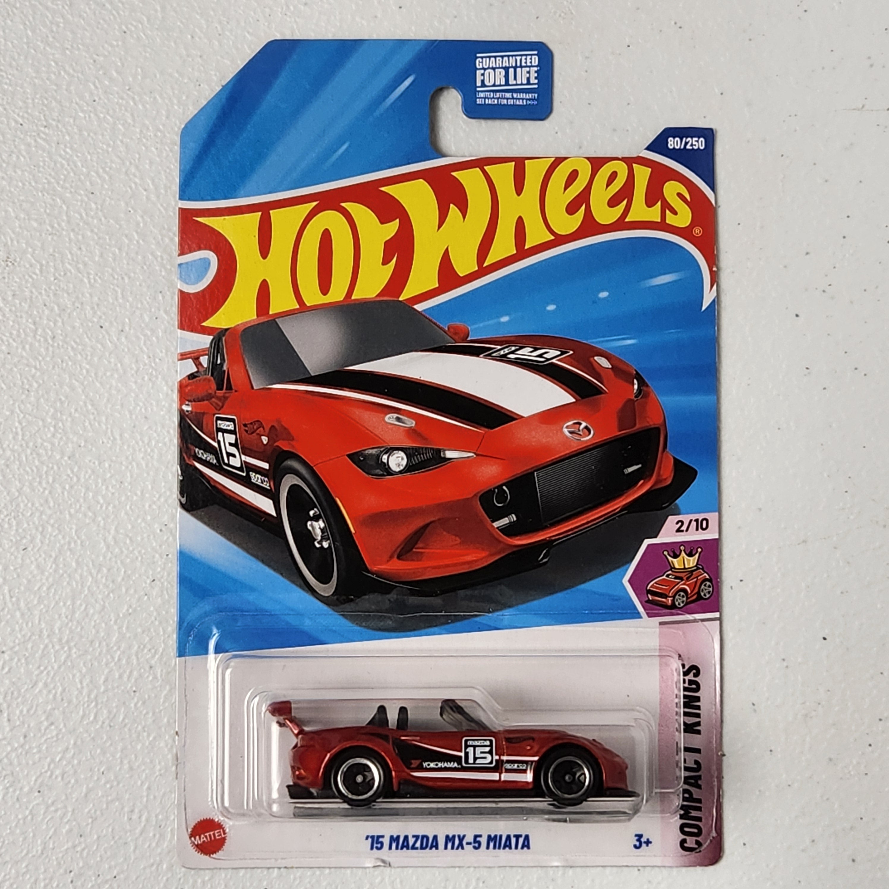 15 Mazda MX-5 Miata JDM Mainline Hot Wheels