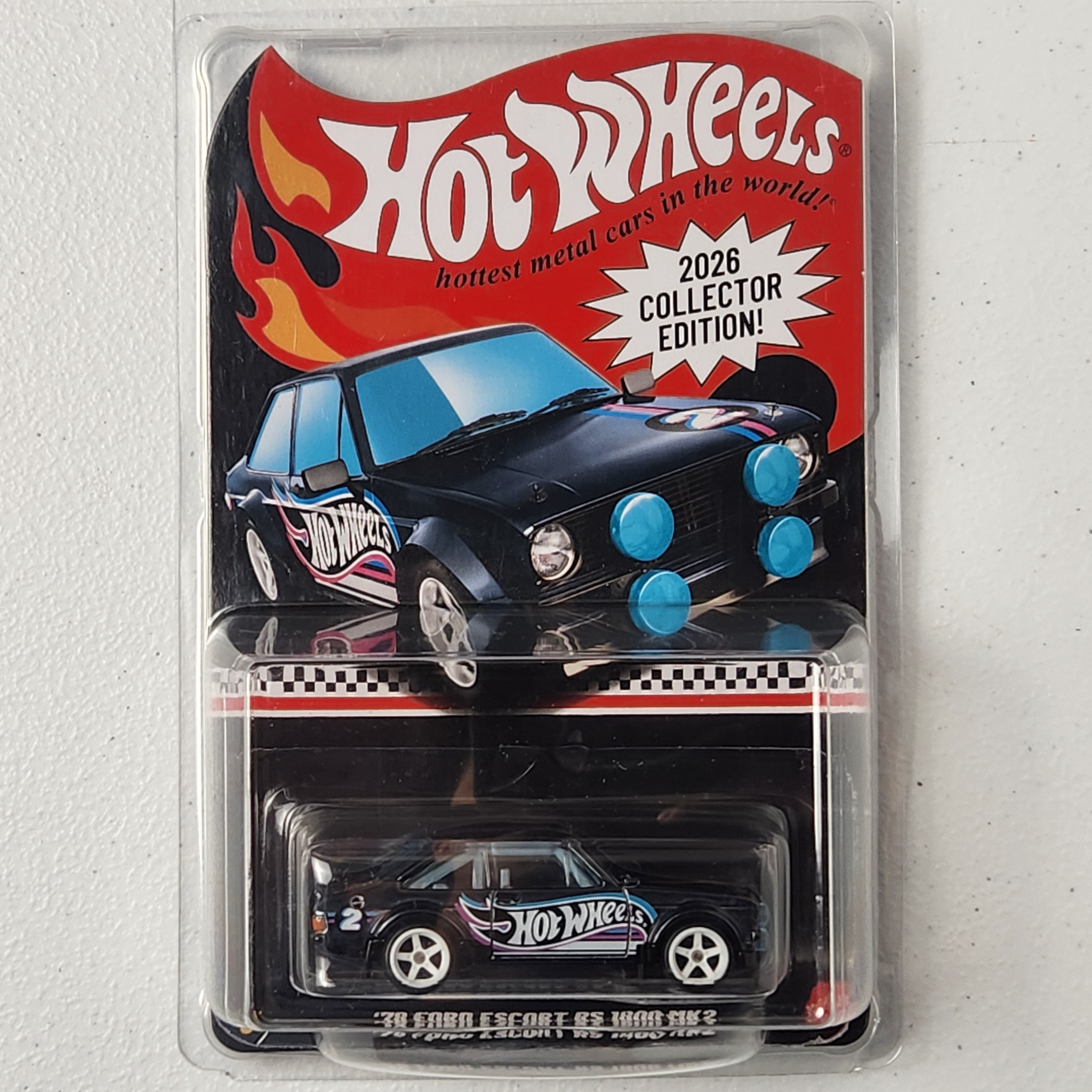 78 Ford Escort RS 1800 Mk2 European Collector Edition Hot Wheels 2026