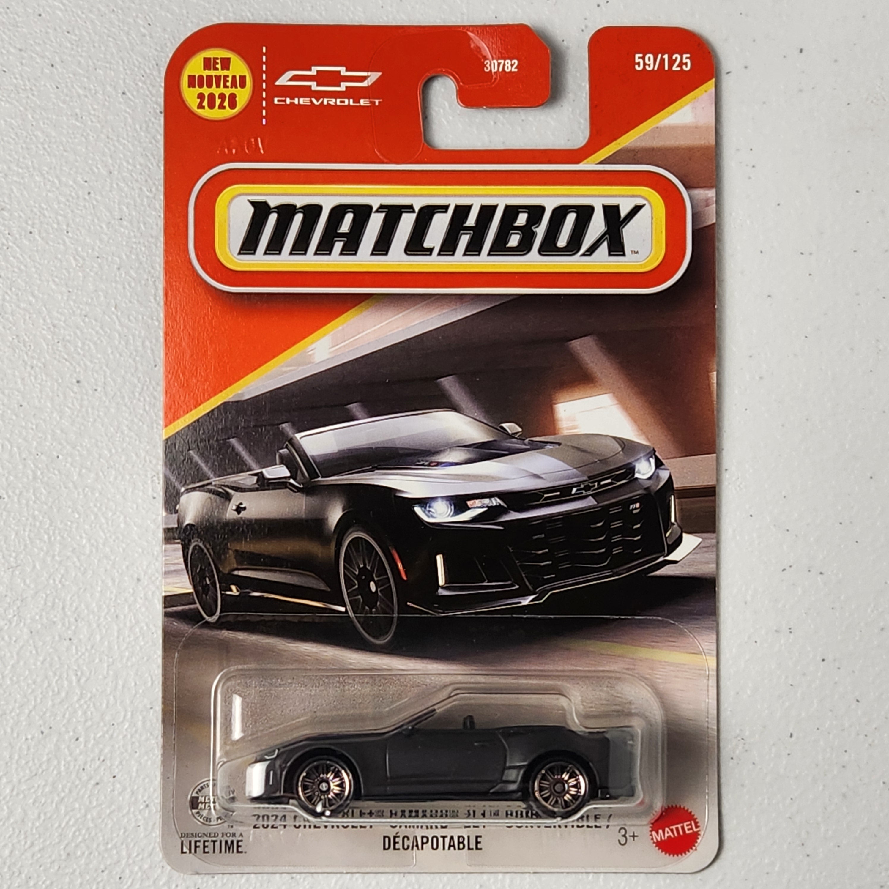 Camaro ZL1 Convertible American Mainline Matchbox 2026