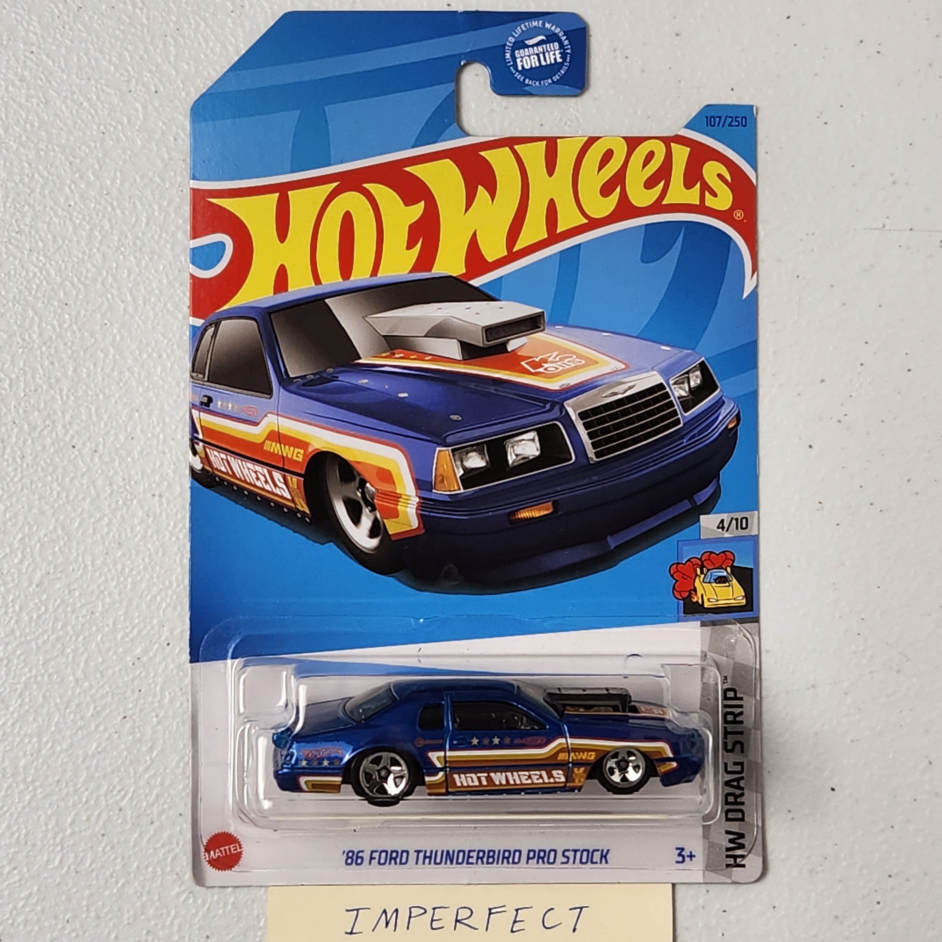 86 Ford Thunderbird Pro Stock American Mainline Hot Wheels