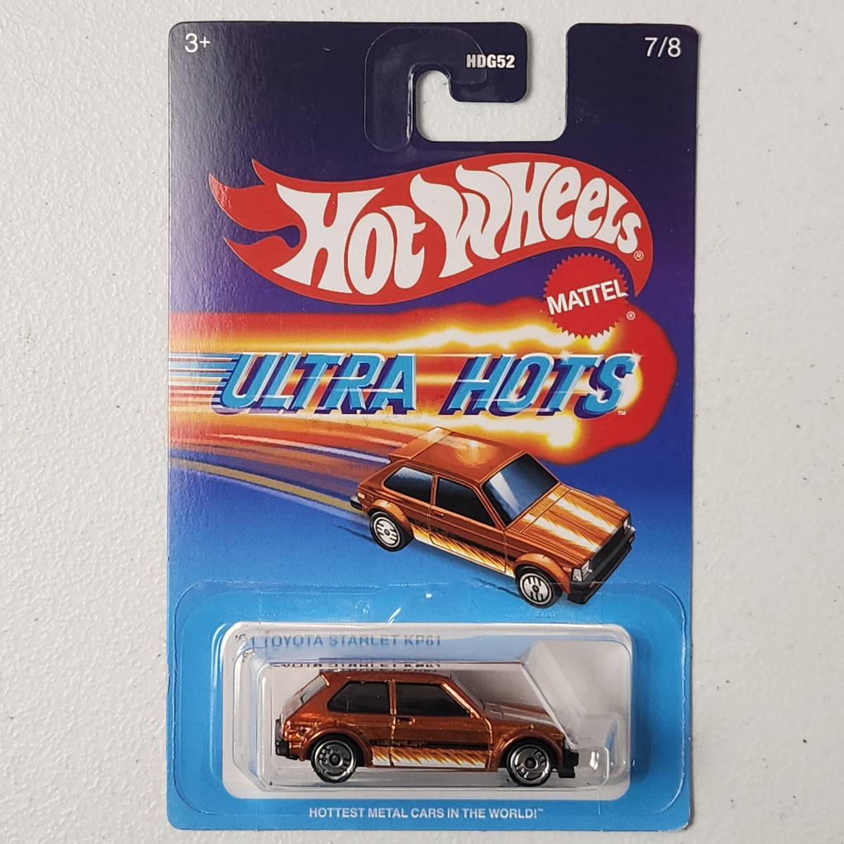 Toyota Starlet KP61 7/8 JDM Ultra Hots Hot Wheels 2025