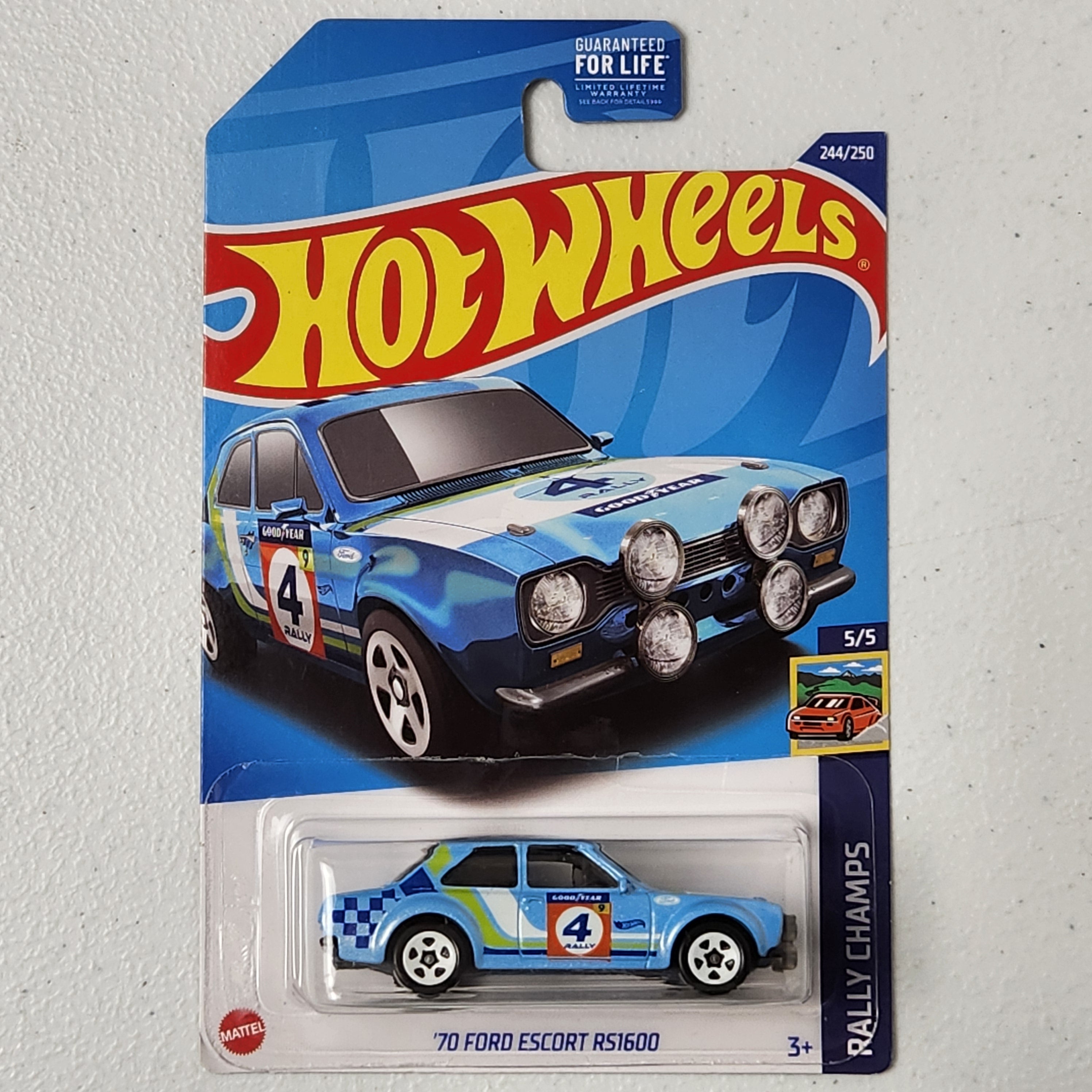 70 Ford Escort RS1600 European mainline Hot Wheels