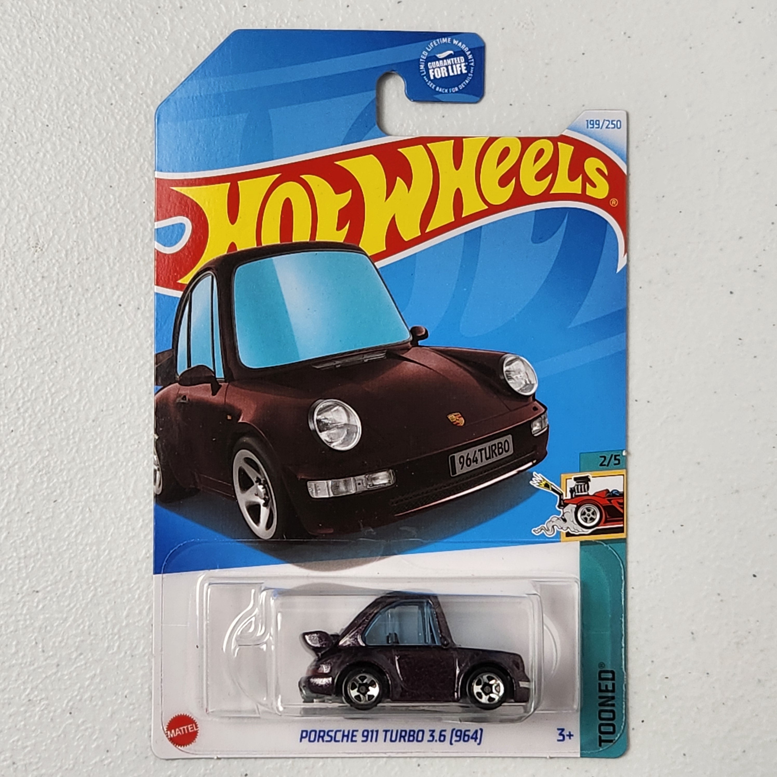 Porsche 911 Turbo 3.6 (964) Tooned JDM mainline Hot Wheels