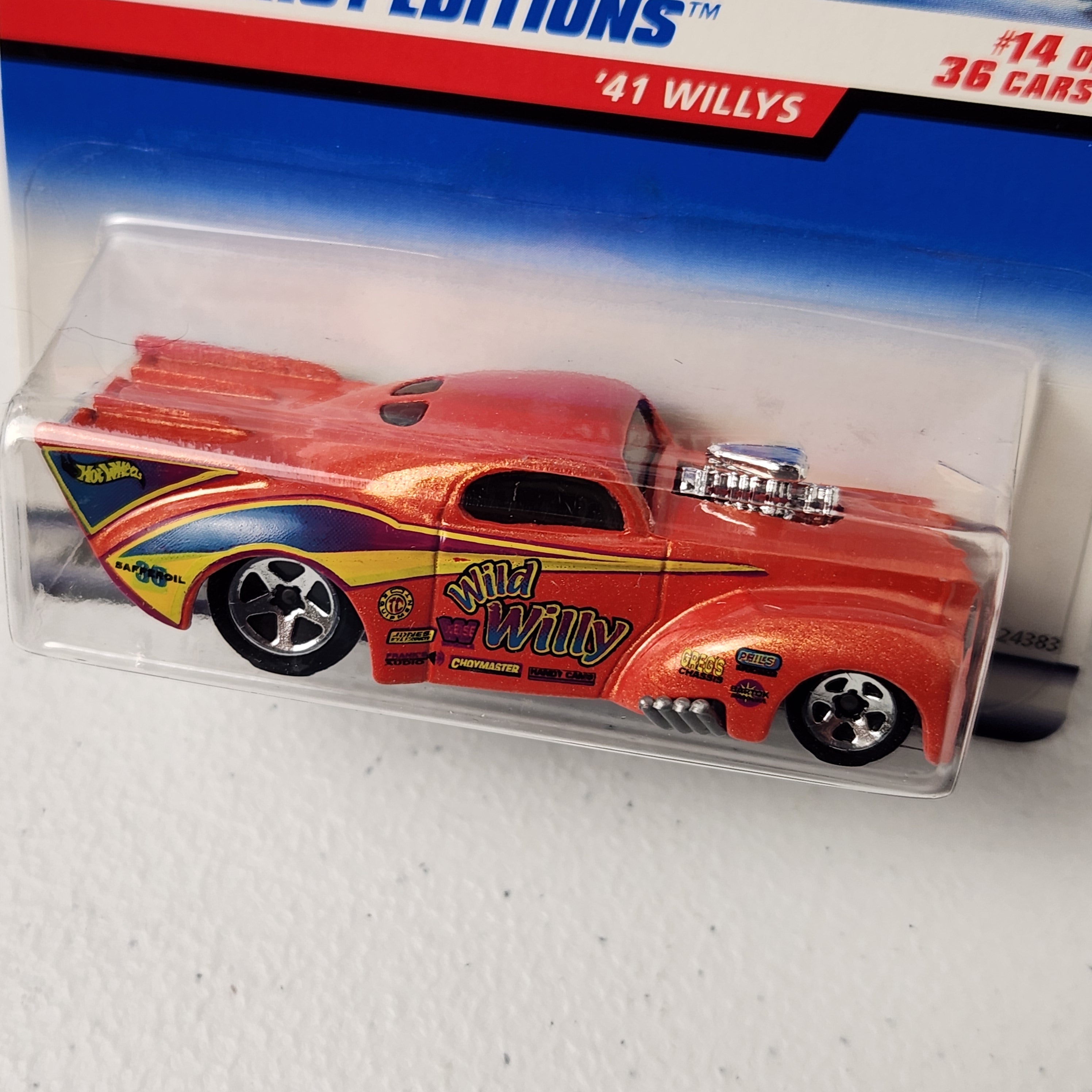41 Willys American 2000s Mainline Hot Wheels