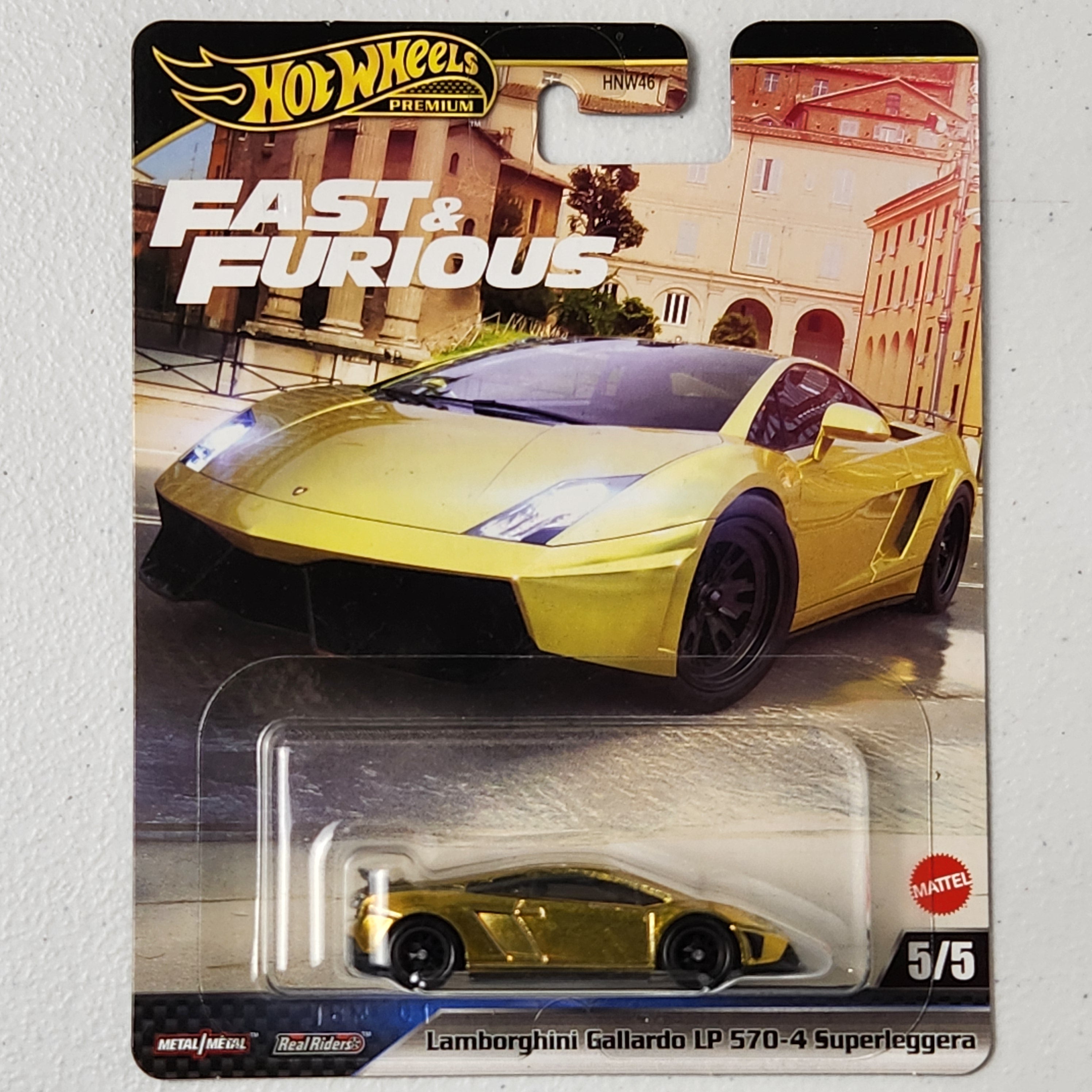 Lamborghini Gallardo LP 570-4 Superleggera 5/5 Fast & Furious European Premium Hot Wheels 2023