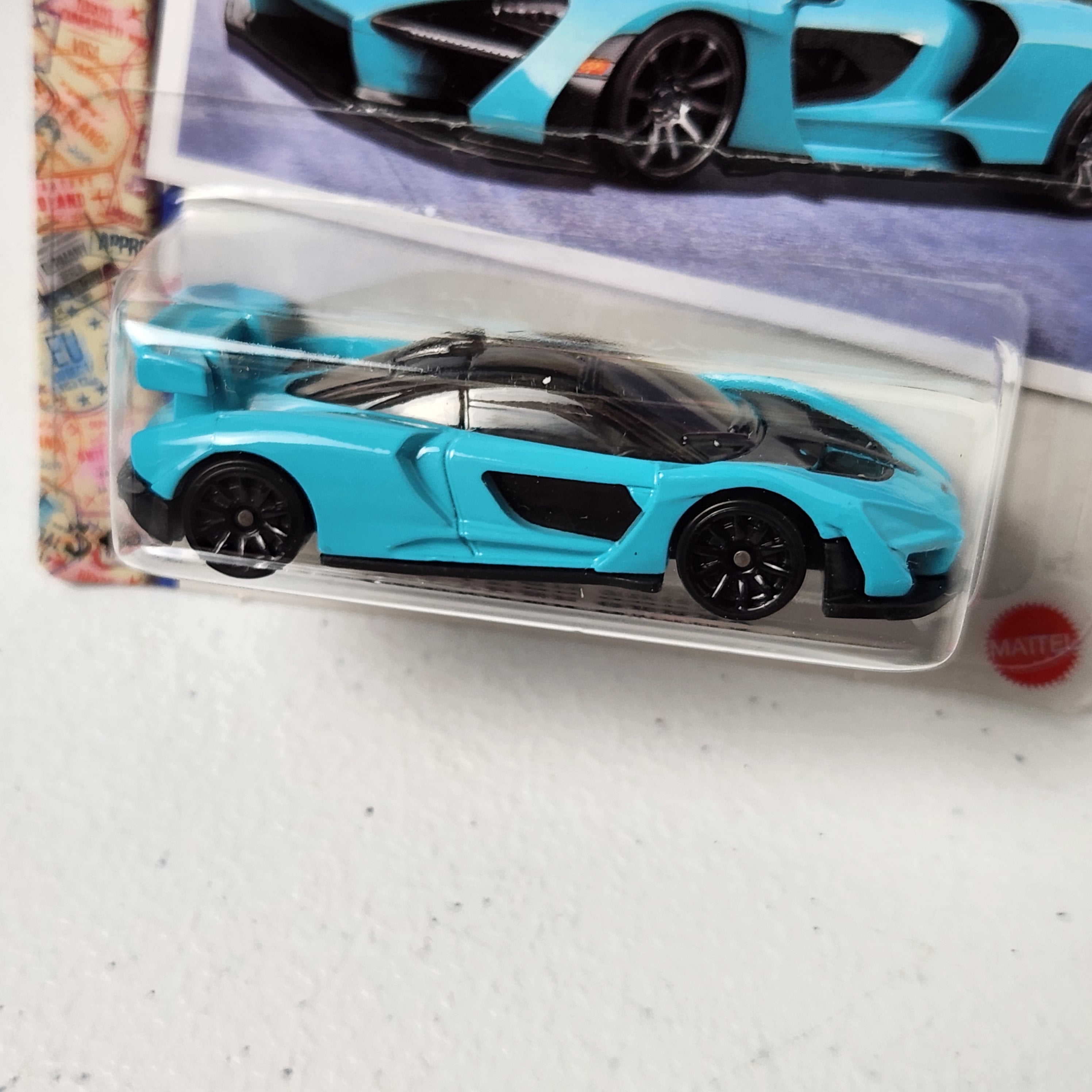 McLaren Senna #1 European World Class Racers Hot Wheel 2022