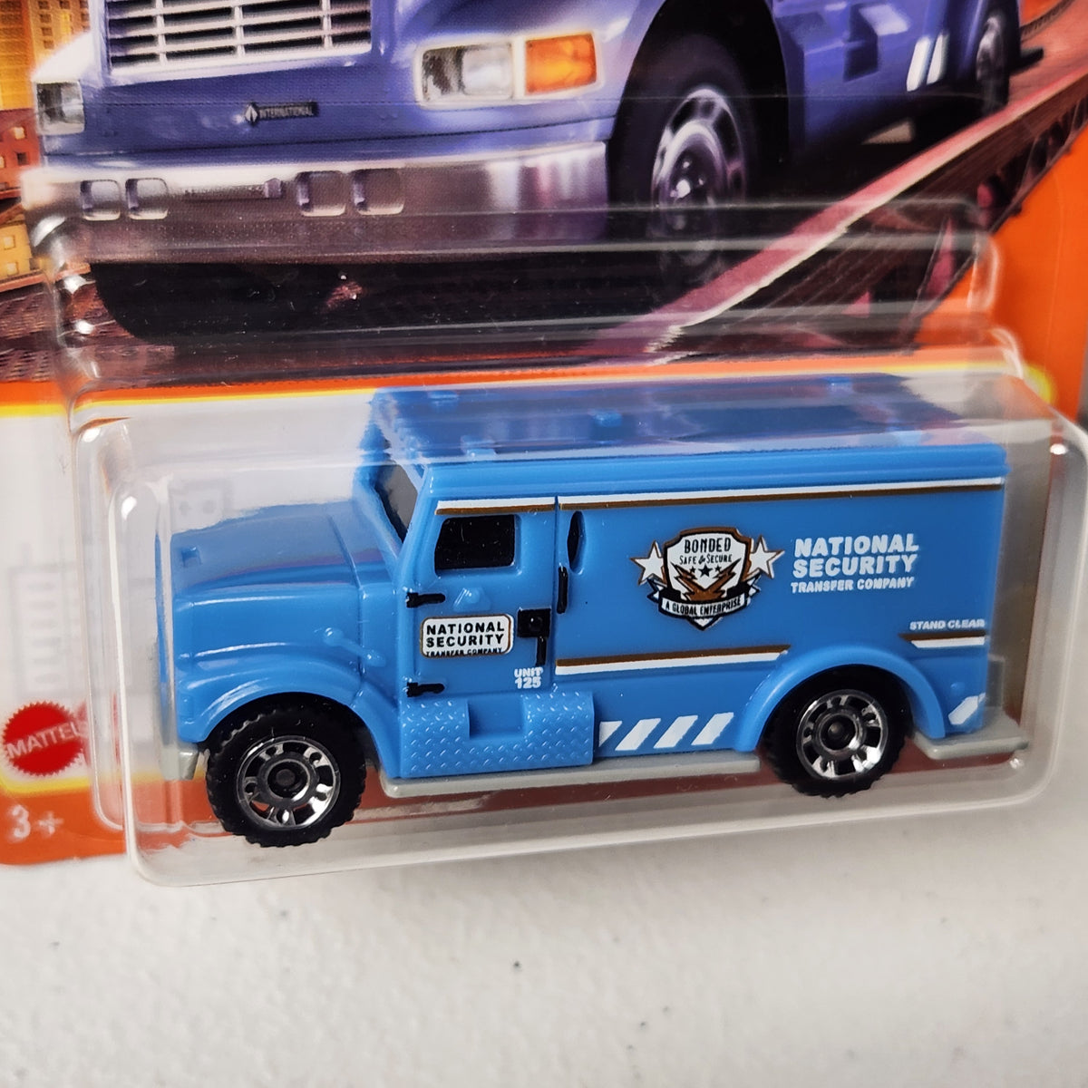 International Security Armored Car American Mainline Matchbox 2021