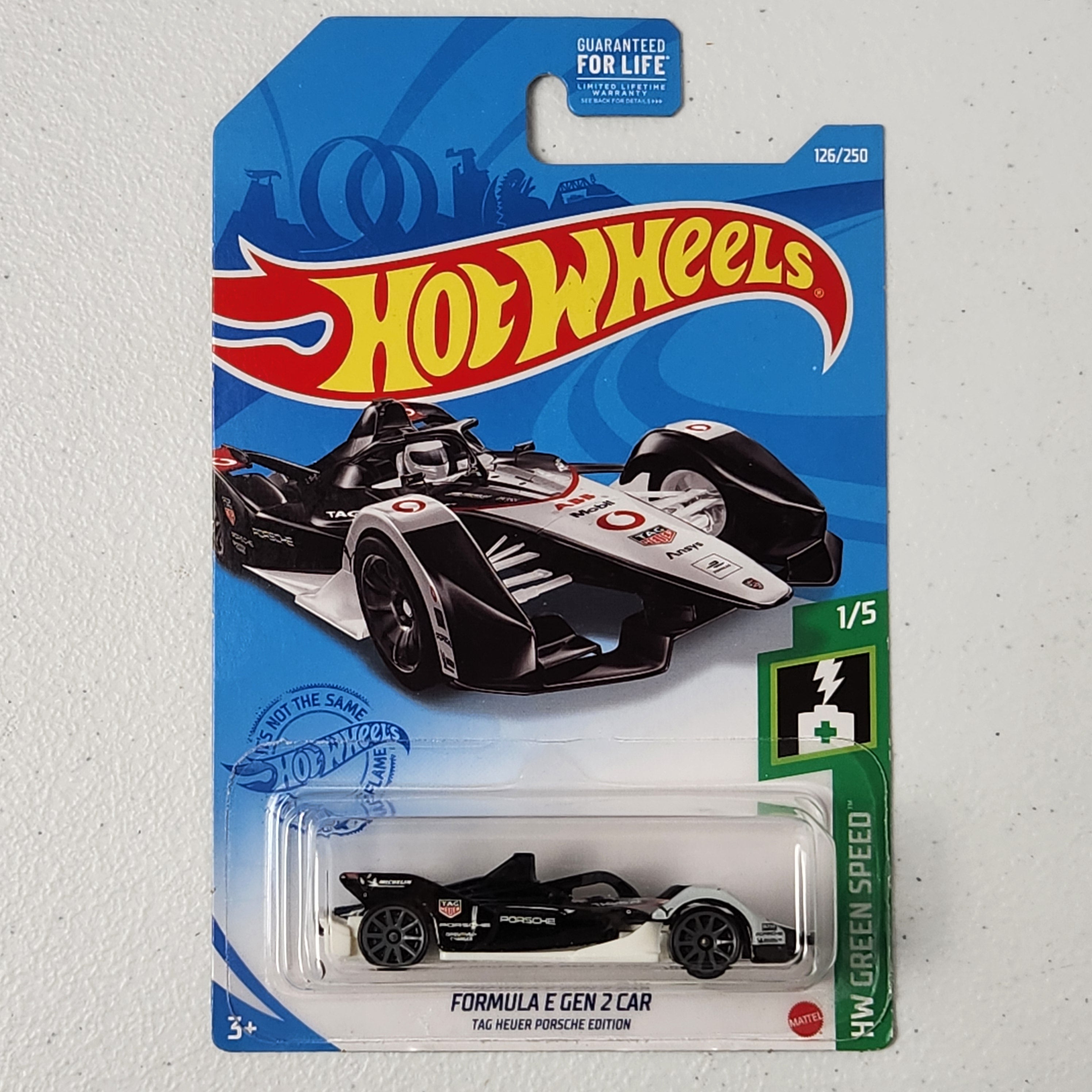 Formula E Gen 2 Car Tag Heuer Porsche Edition European Mainline Hot Wheels