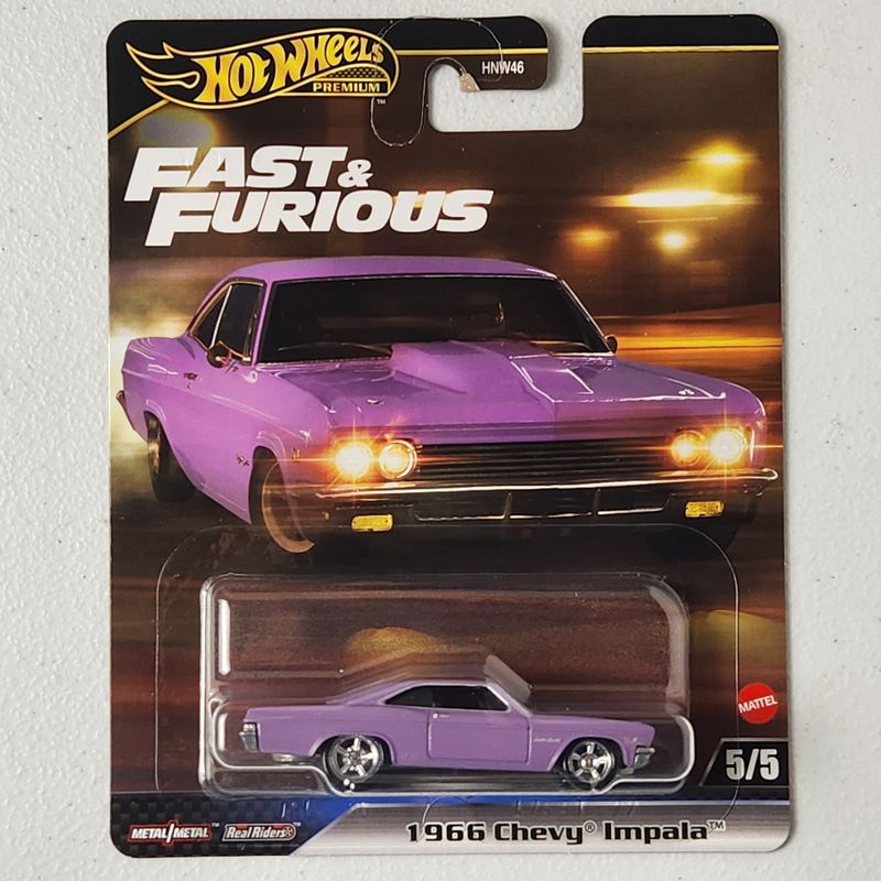1966 Chevy Impala #5/5 Fast & Furious American Premium Hot Wheels 2024
