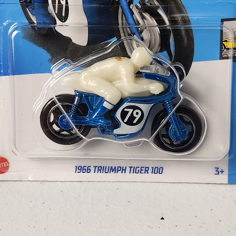 1966 Triumph Tiger 100 European Mainline Hot Wheels