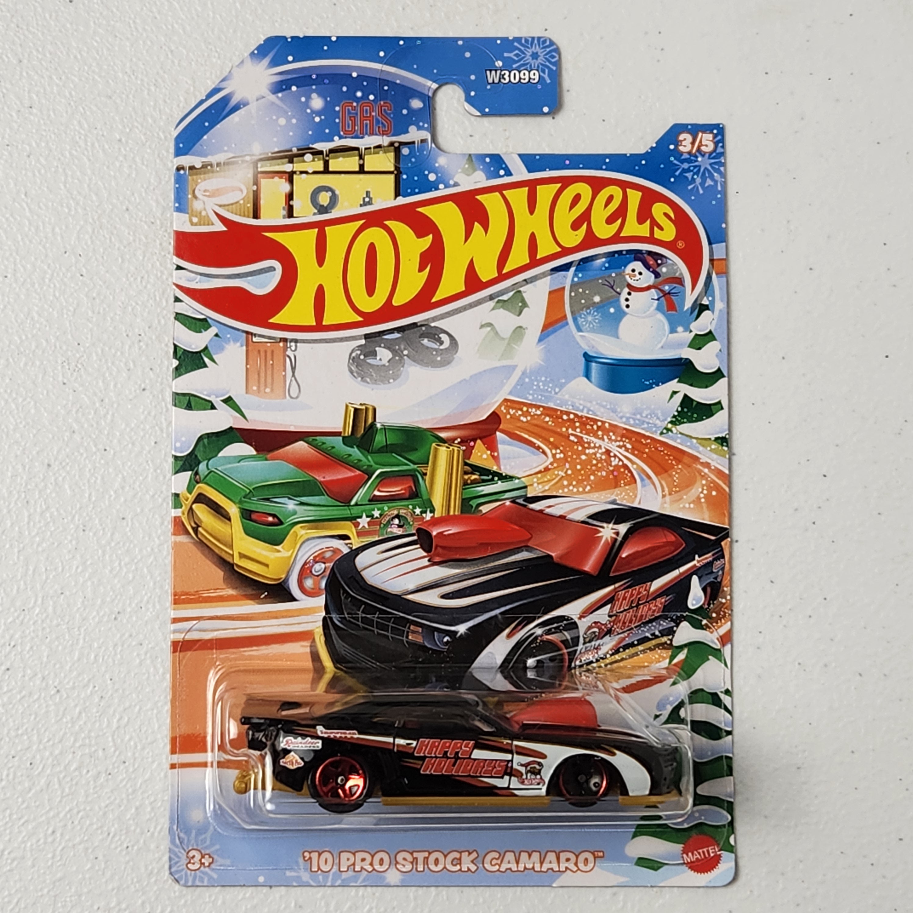 10 Pro Stock Camaro 3/5 Silver Series American SS Hot Wheels 2024