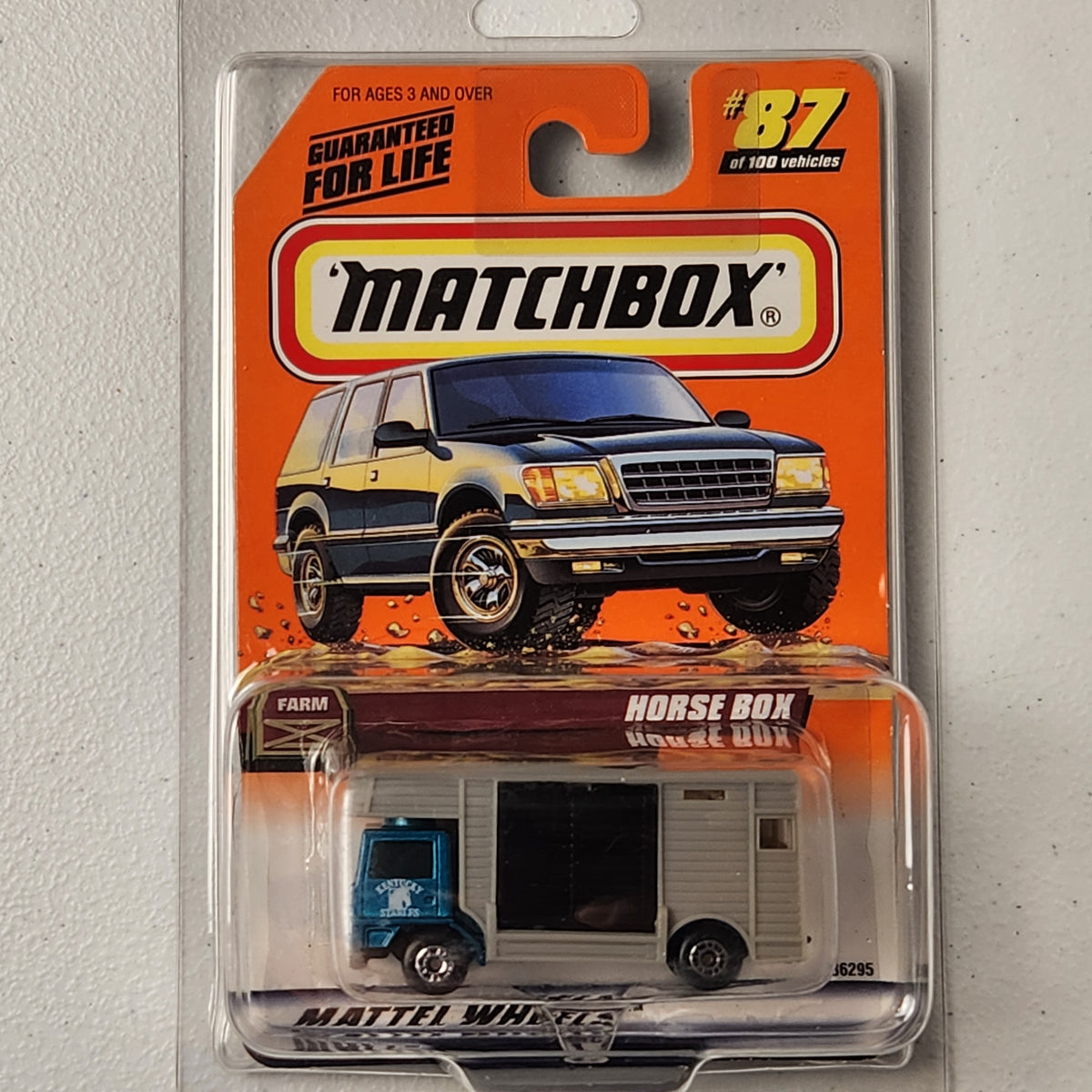 Horse Box European Mainline Matchbox 1999