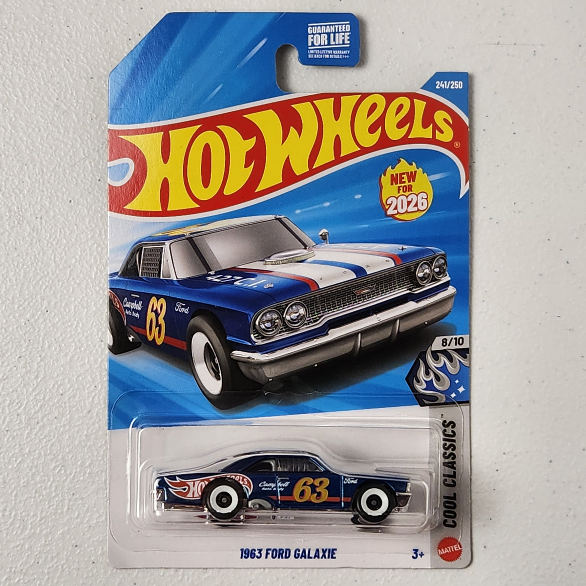 1963 Ford Galaxie American Mainline Hot Wheels