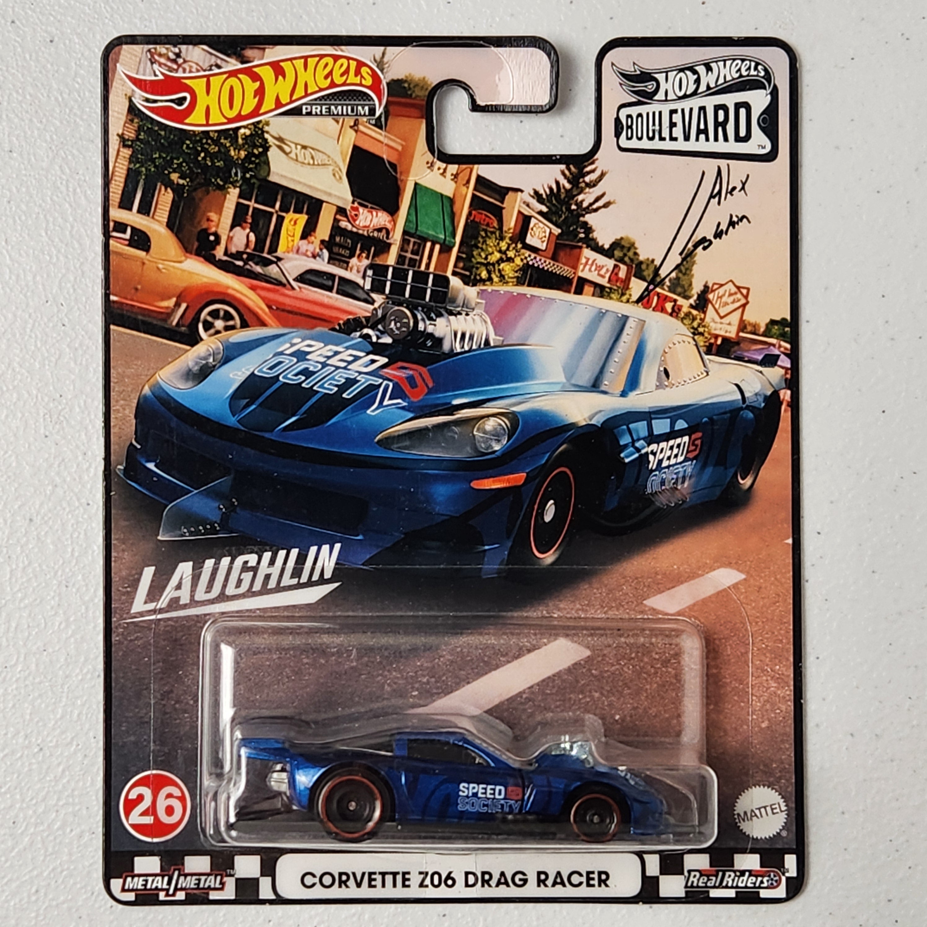Corvette Z06 Drag Racer #26 Boulevard American Premium Hot Wheels 2020
