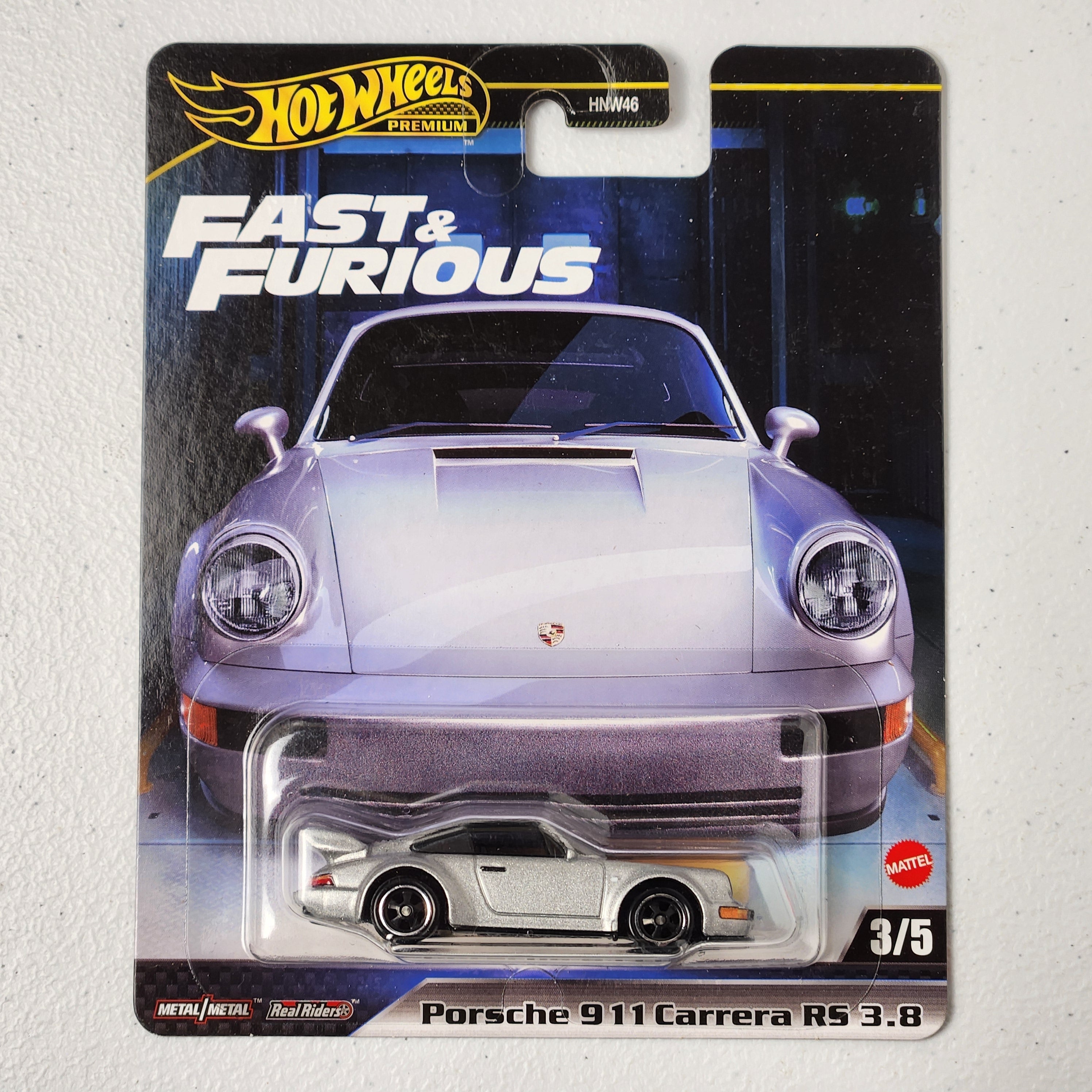 Porsche 911 Carrera RS 3.8 3/5 Fast & Furious JDM Premium Hot Wheels 2023