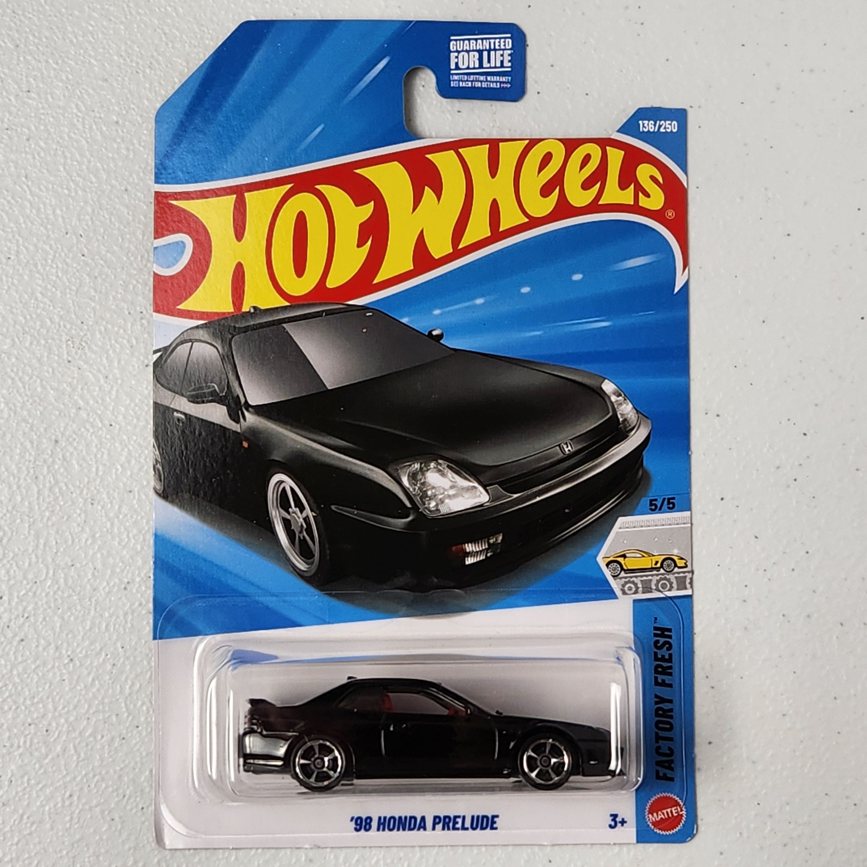 98 Honda Prelude JDM Mainline Hot Wheels