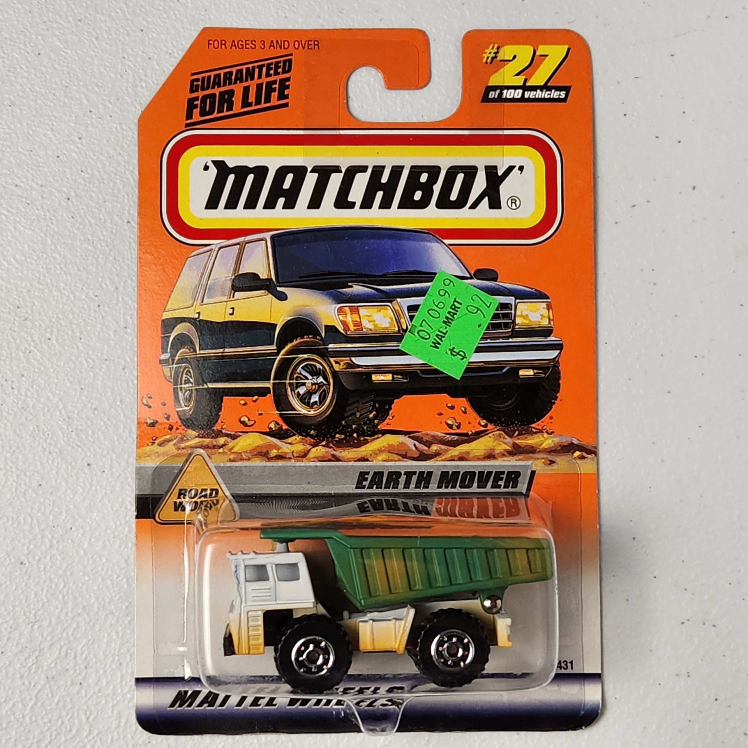 Earth Mover Other Mainline Matchbox 1999