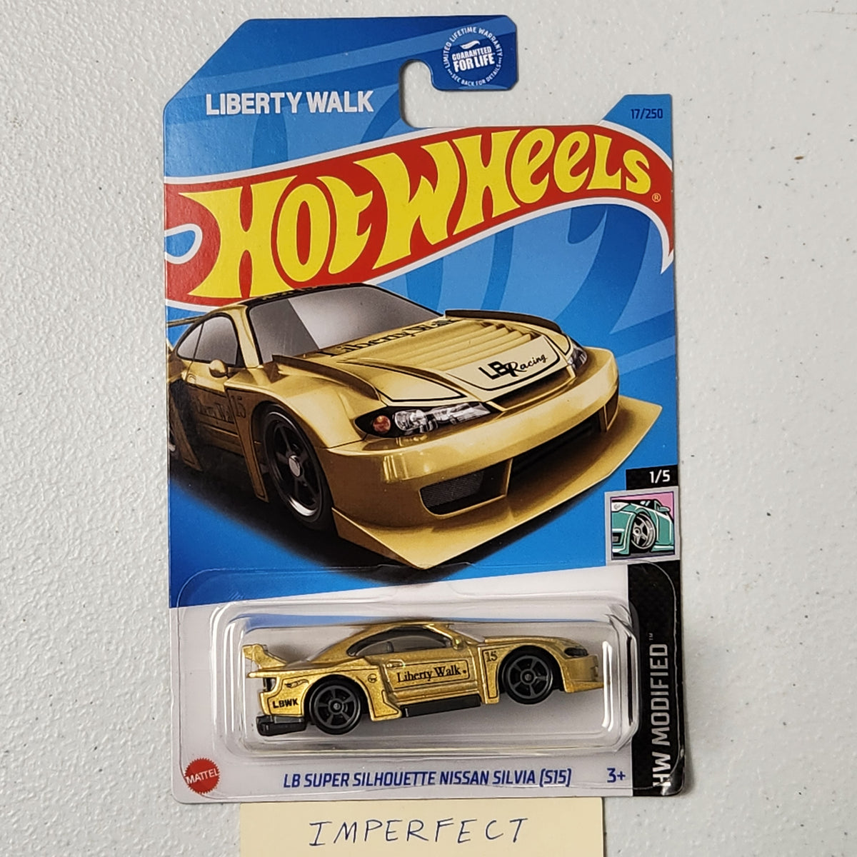 LB Super Silhouette Nissan Silvia (S15) JDM Mainline Hot Wheels