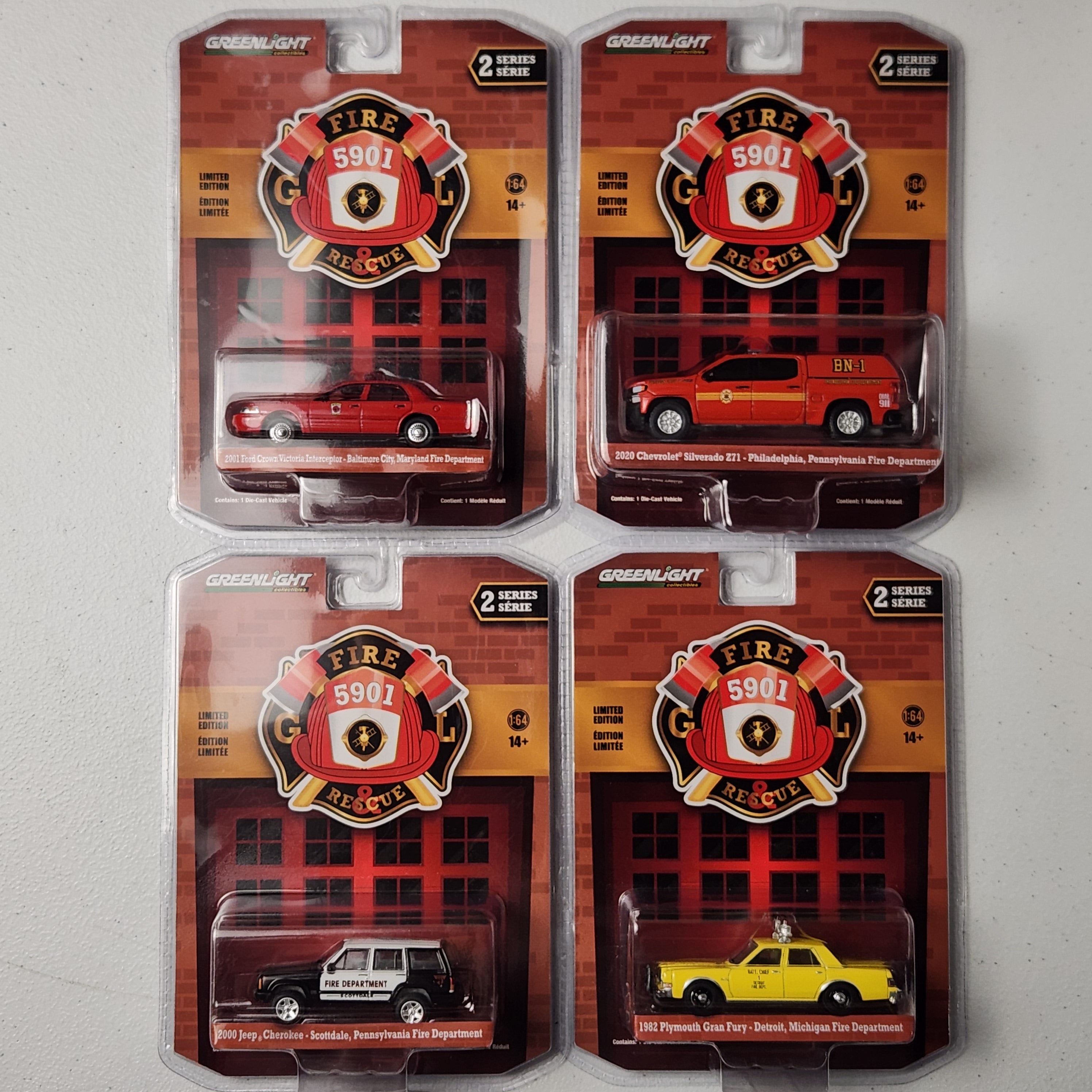 GreenLight Fire & Rescue 1:64 Series 2 2022