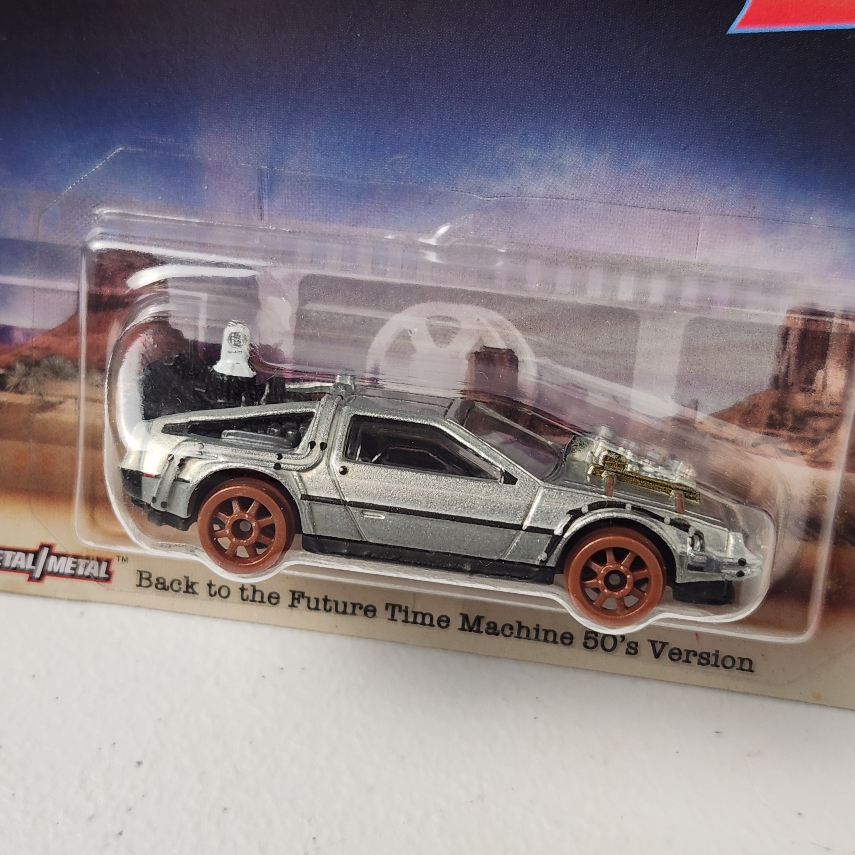 Back to the Future Time Machine 50's Version Pop Culture American Premium Hot Wheels 2023