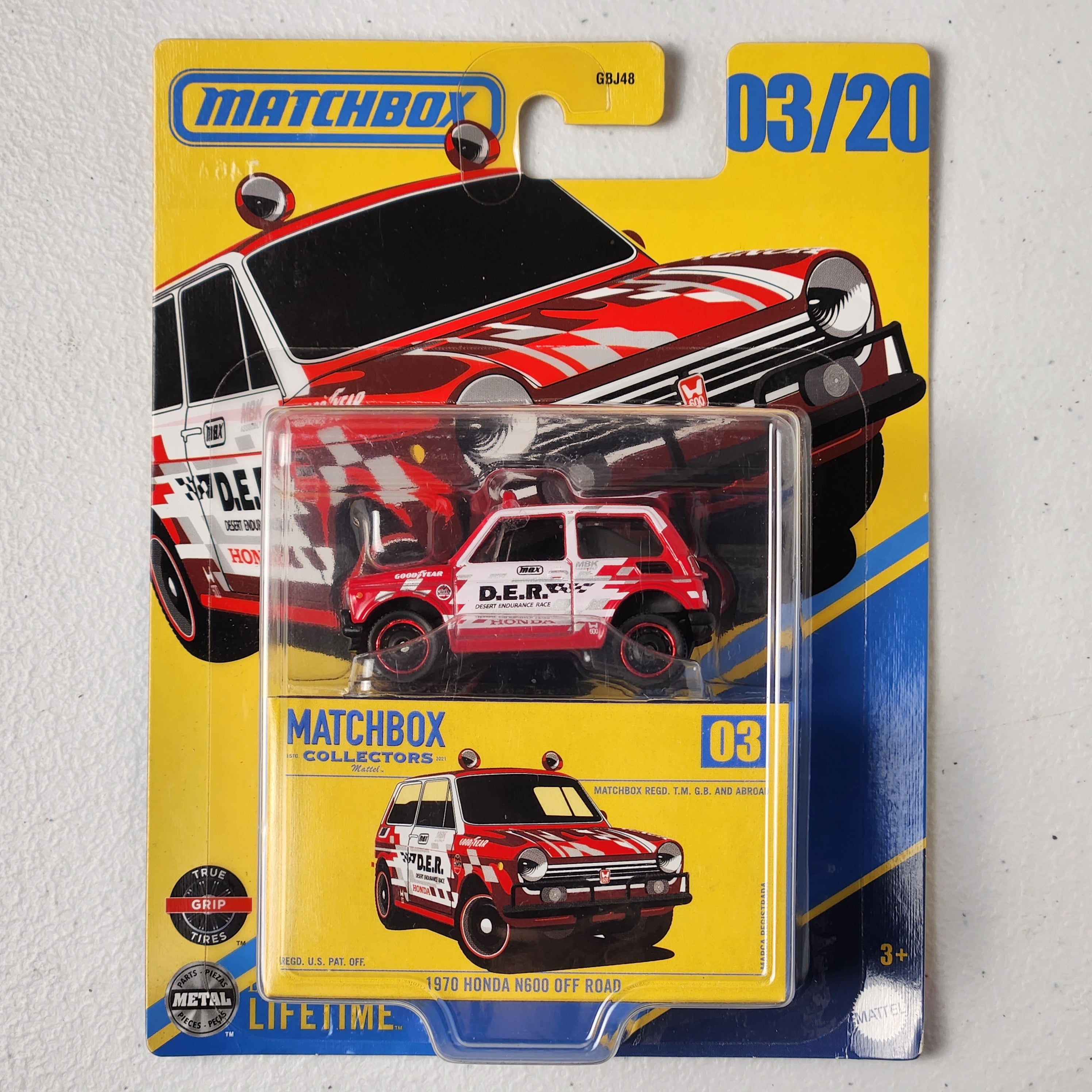 1970 Honda N600 Off Road 03/20 JDM Collectors Matchbox 2025