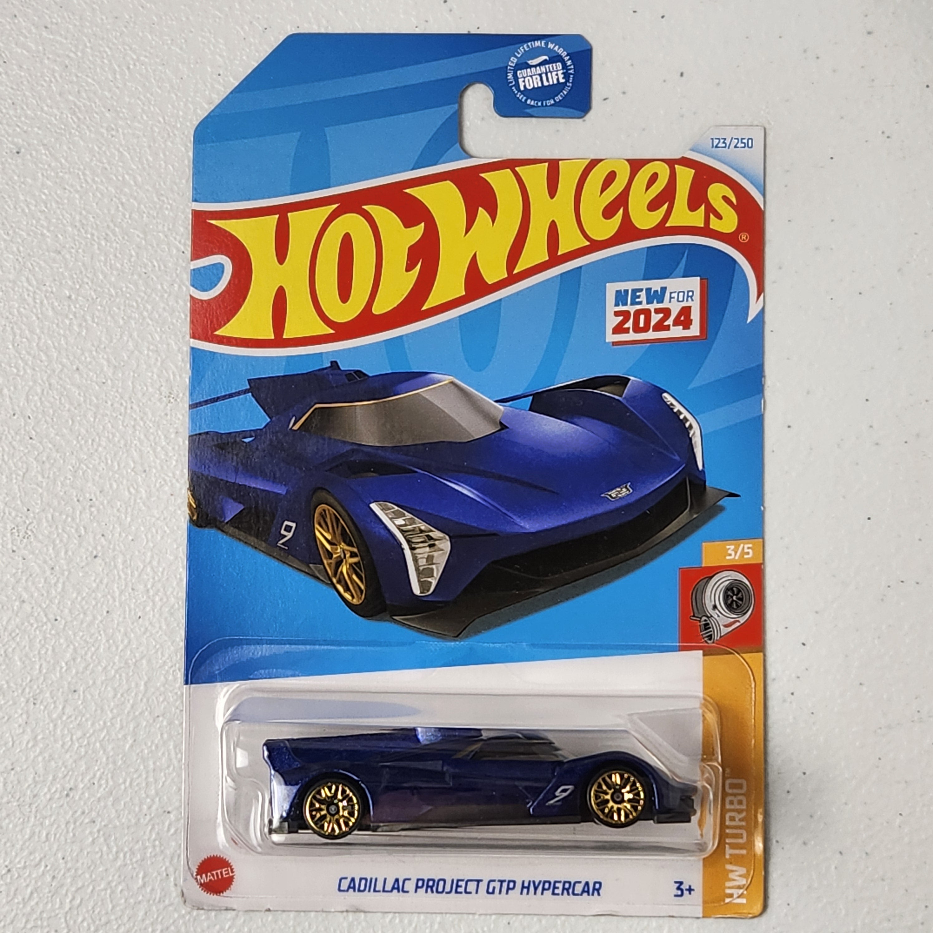 Cadillac Project GTP Hypercar American Mainline Hot Wheels