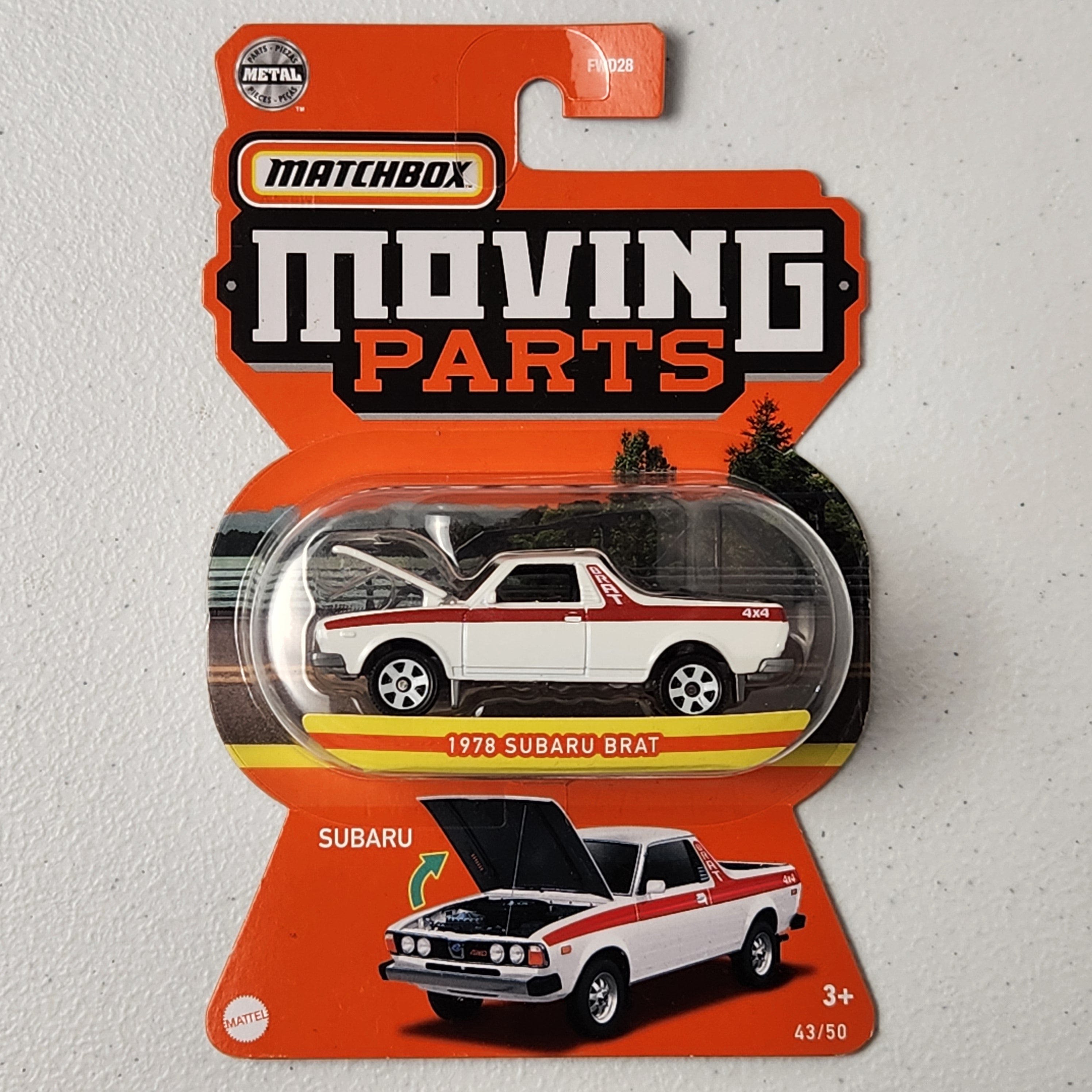 1978 Subaru Brat JDM Moving Parts Matchbox 2022