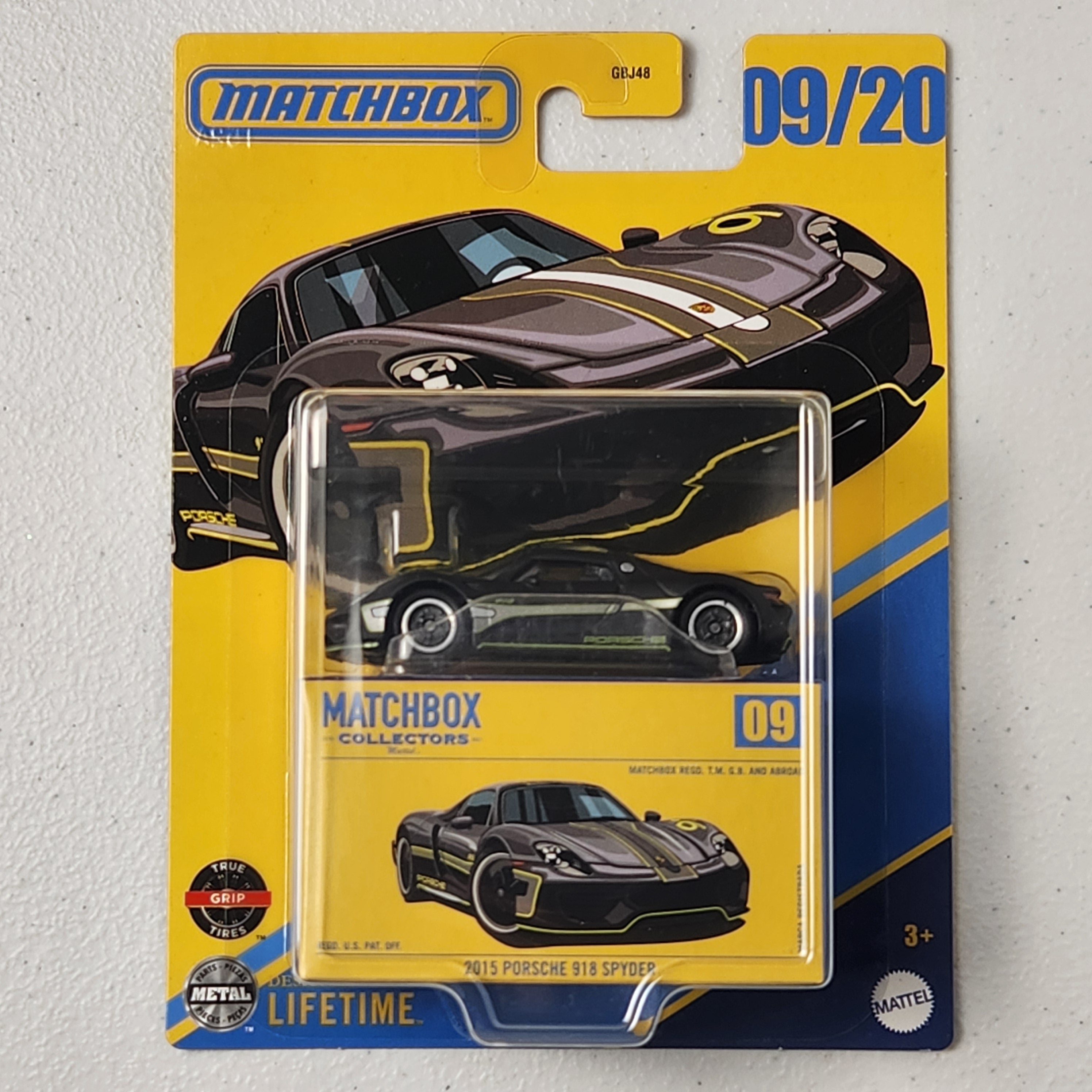 2015 Porsche 918 Spyder #9 European Collectors Matchbox 2025