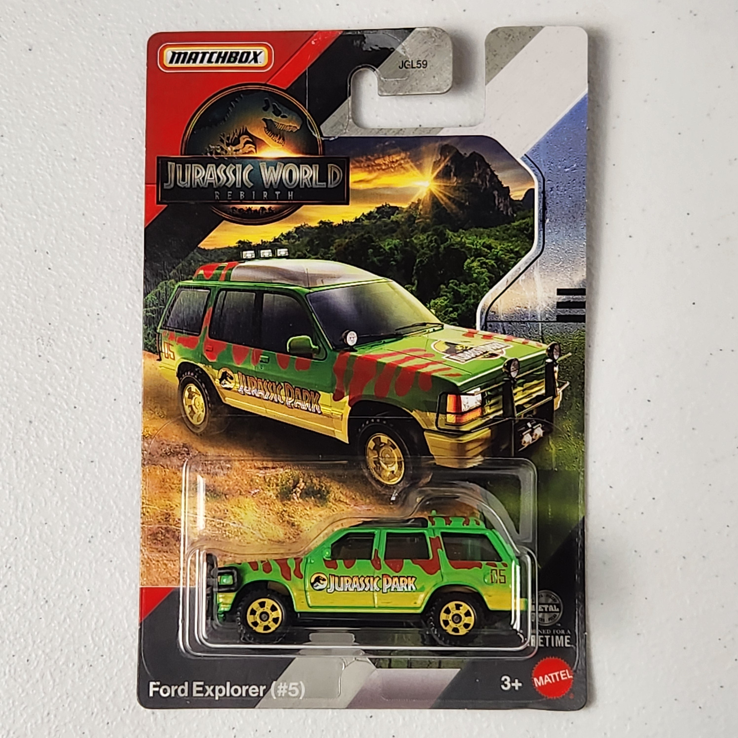 Jurassic World Matchbox Cars