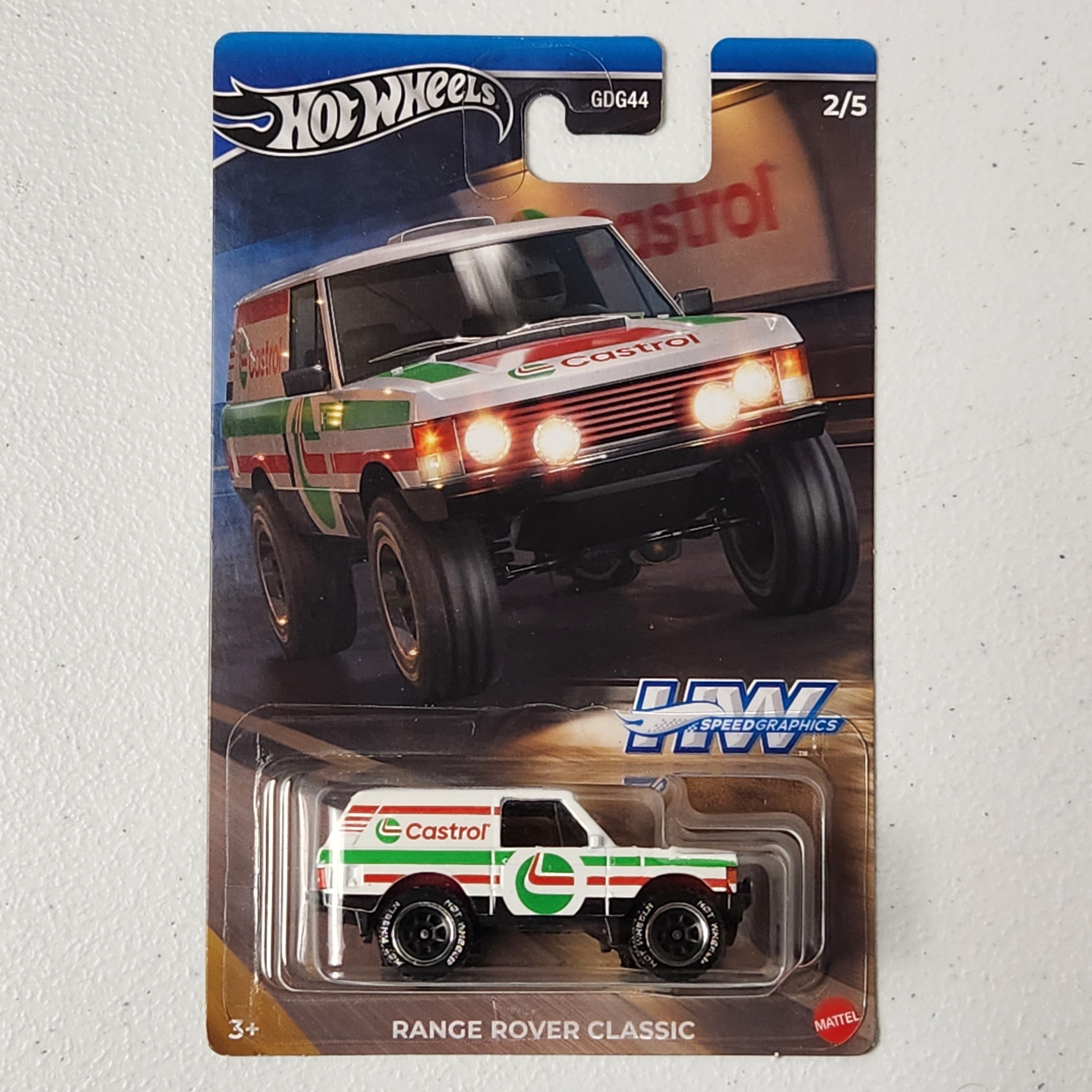 Range Rover Classic 2/5 European HW Speed Graphics Hot Wheels 2024