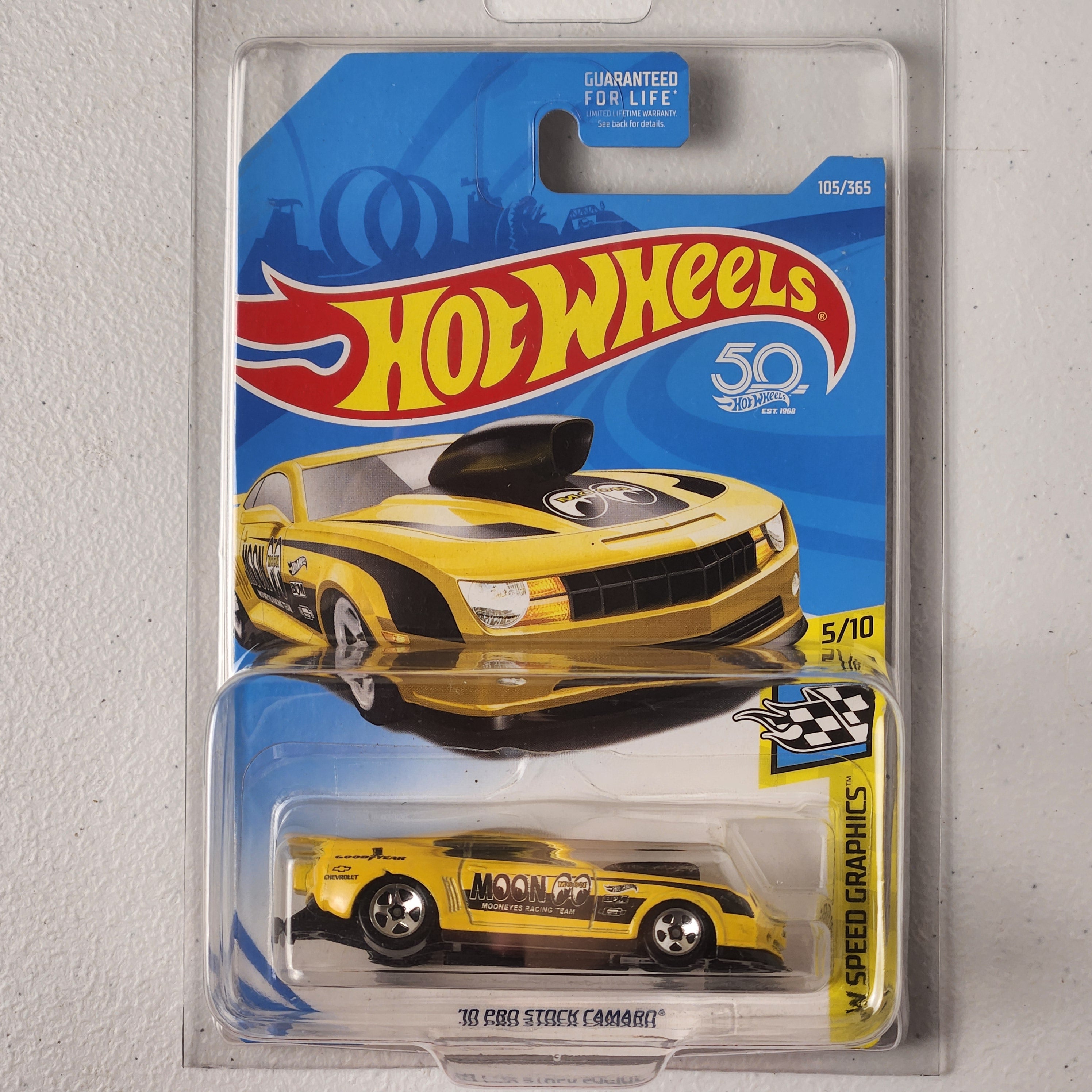 10 Pro Stock Camaro American Mainline Hot Wheels