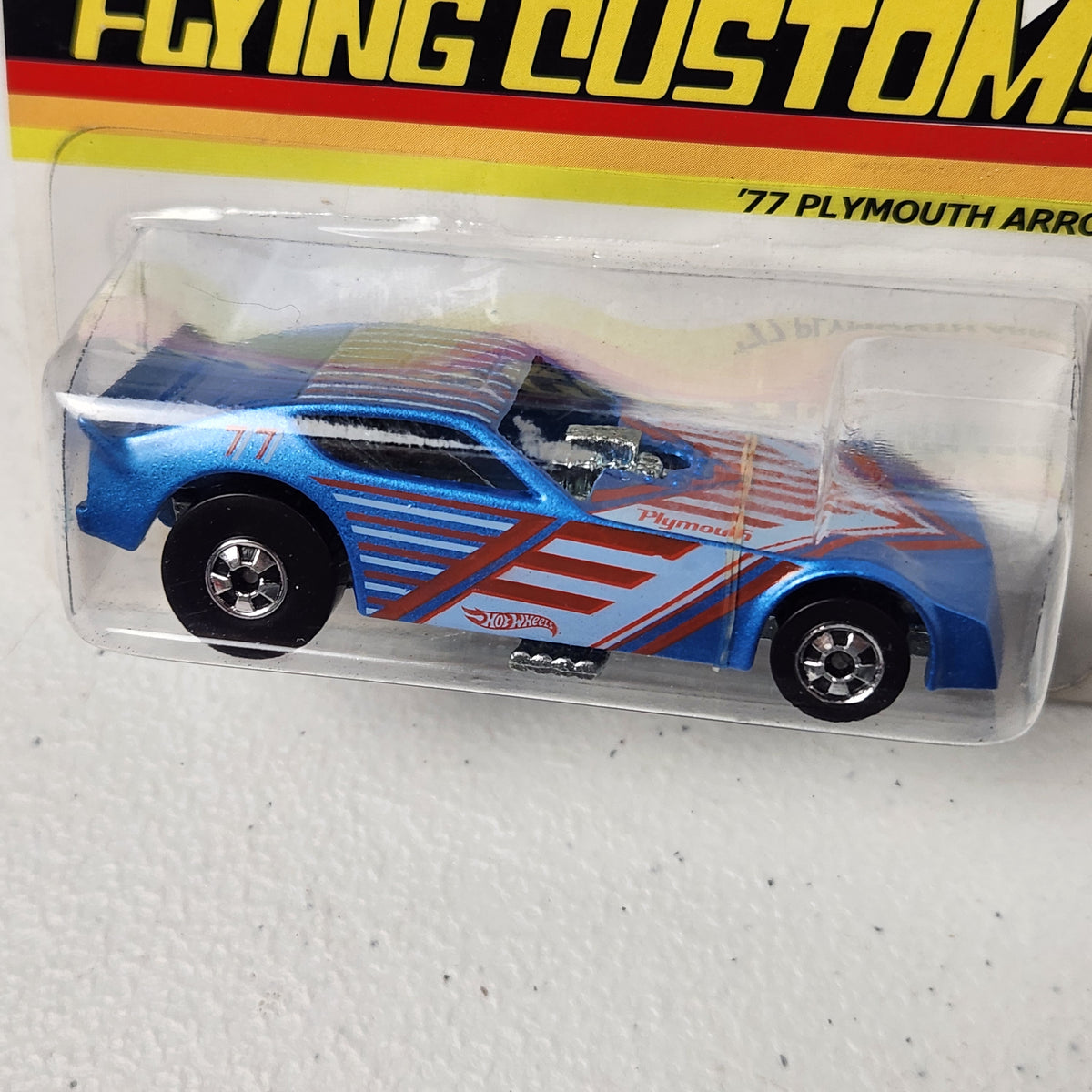 77 Plymouth Arrow American Flying Customs Hot Wheels 2013