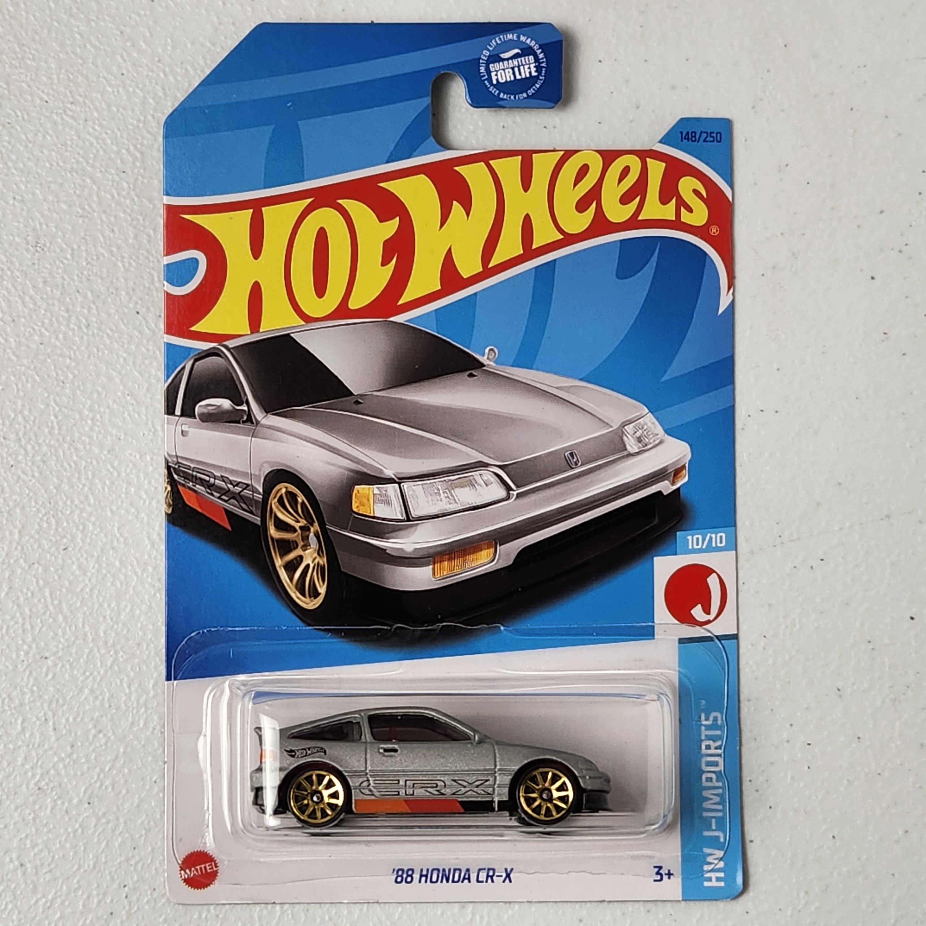 88 Honda CR-X JDM Mainline Hot Wheels