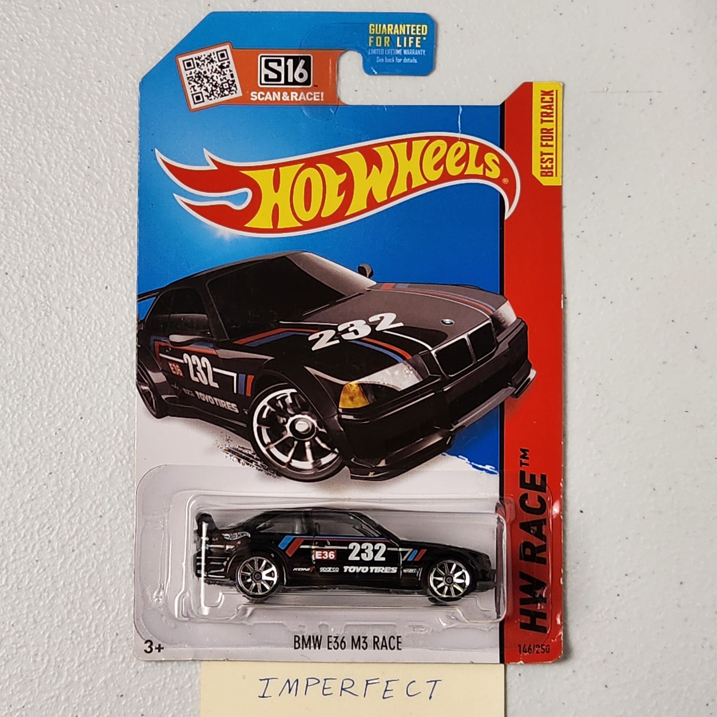 BMW E36 M3 RACE JDM Mainline Hot Wheels