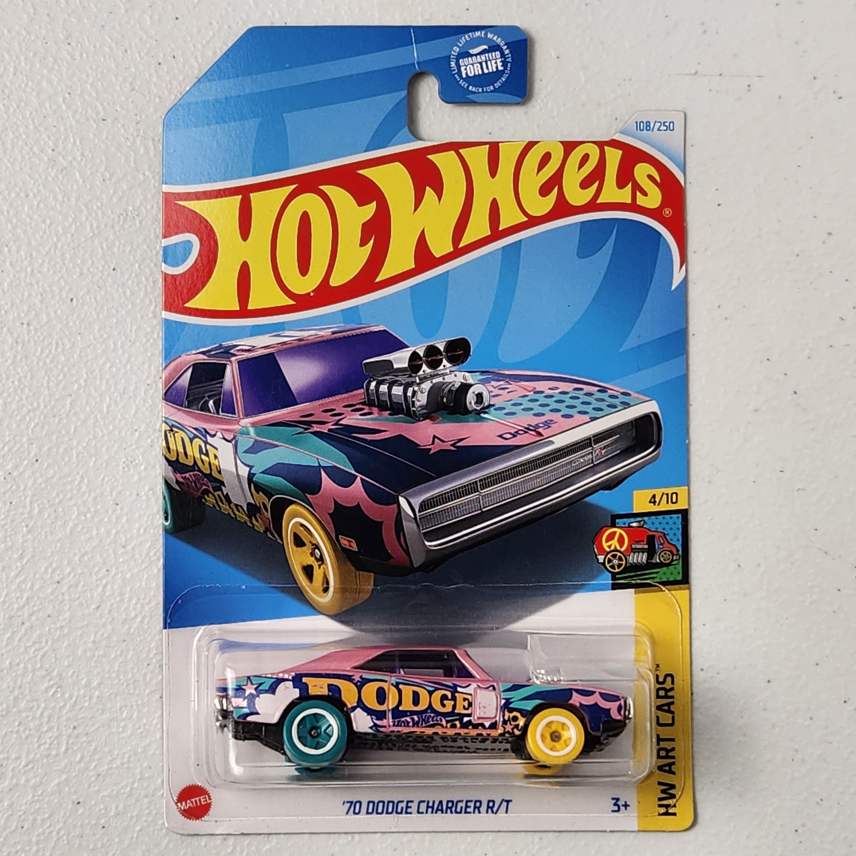 70 Dodge Charger R/T American Mainline Hot Wheels