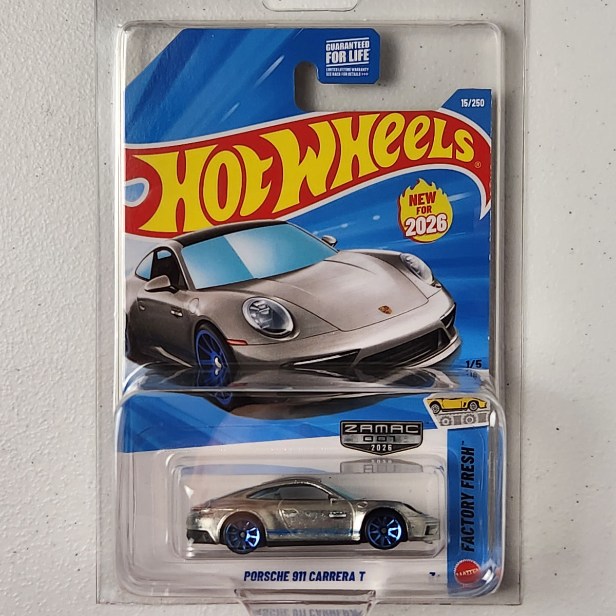 Porsche 911 Carrera T European Mainline Hot Wheels