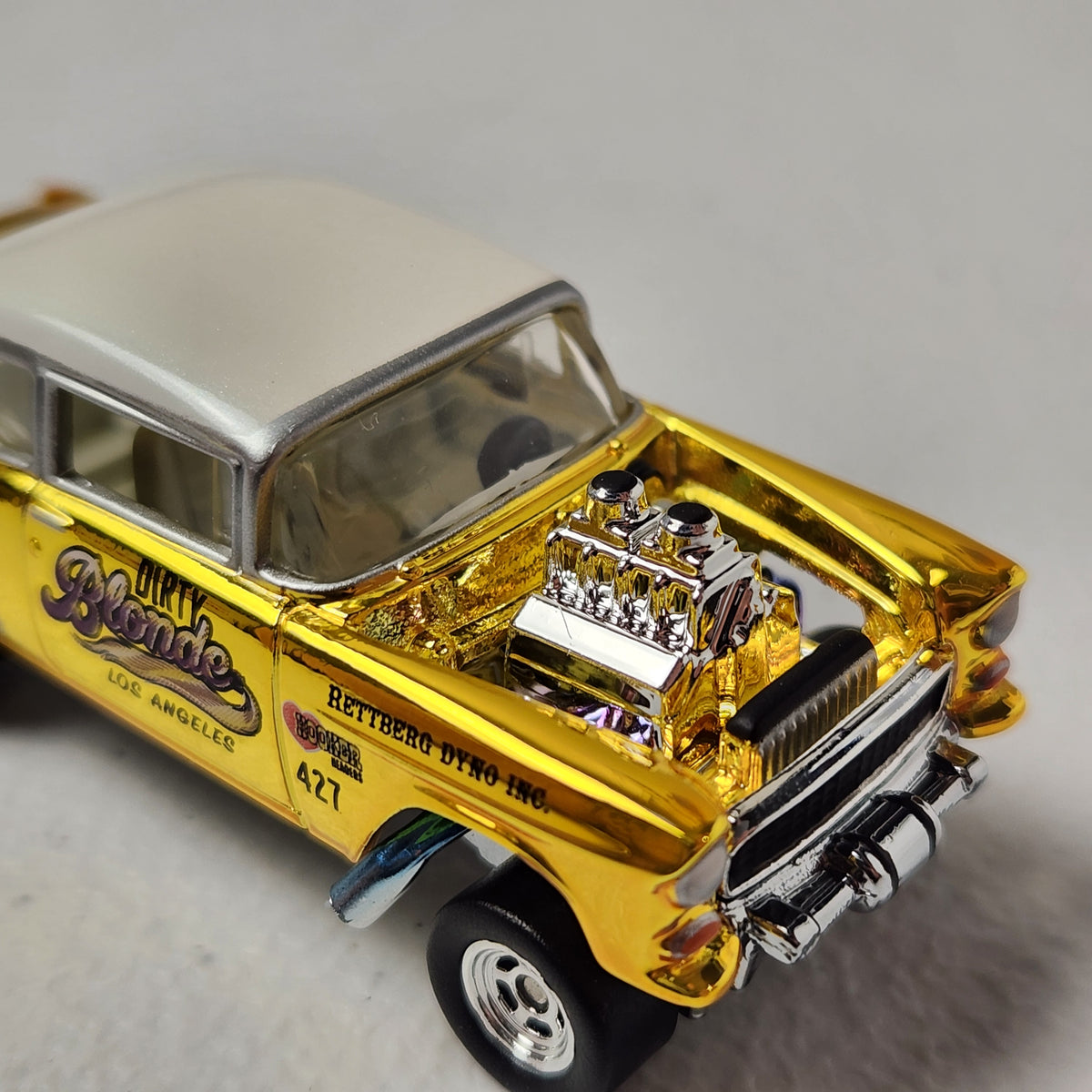 1955 Chevy Gasser Dirty Blonde LOOSE American RLC Hot Wheels 2019