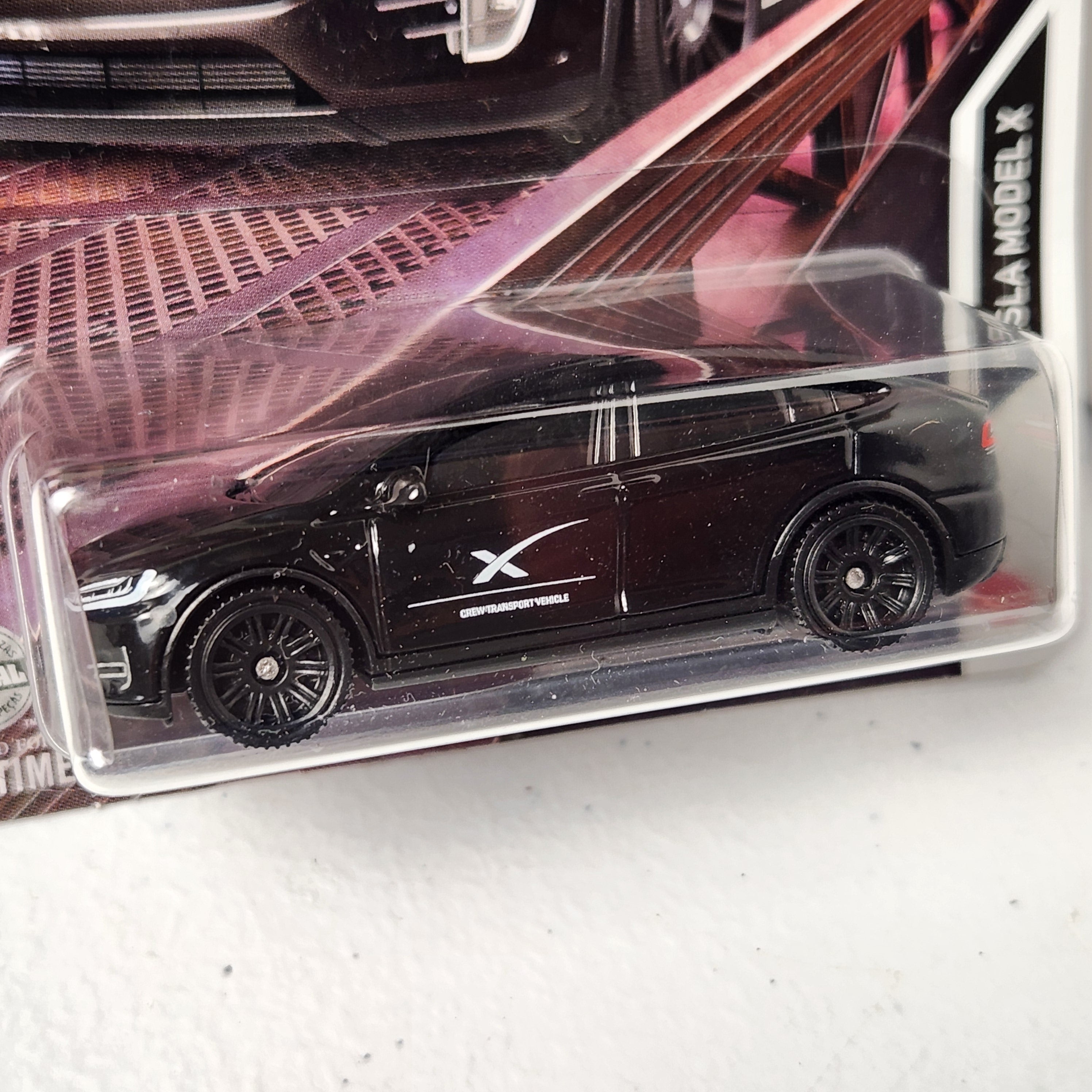 Tesla Model X 75/100 SpaceX American Matchbox 2023