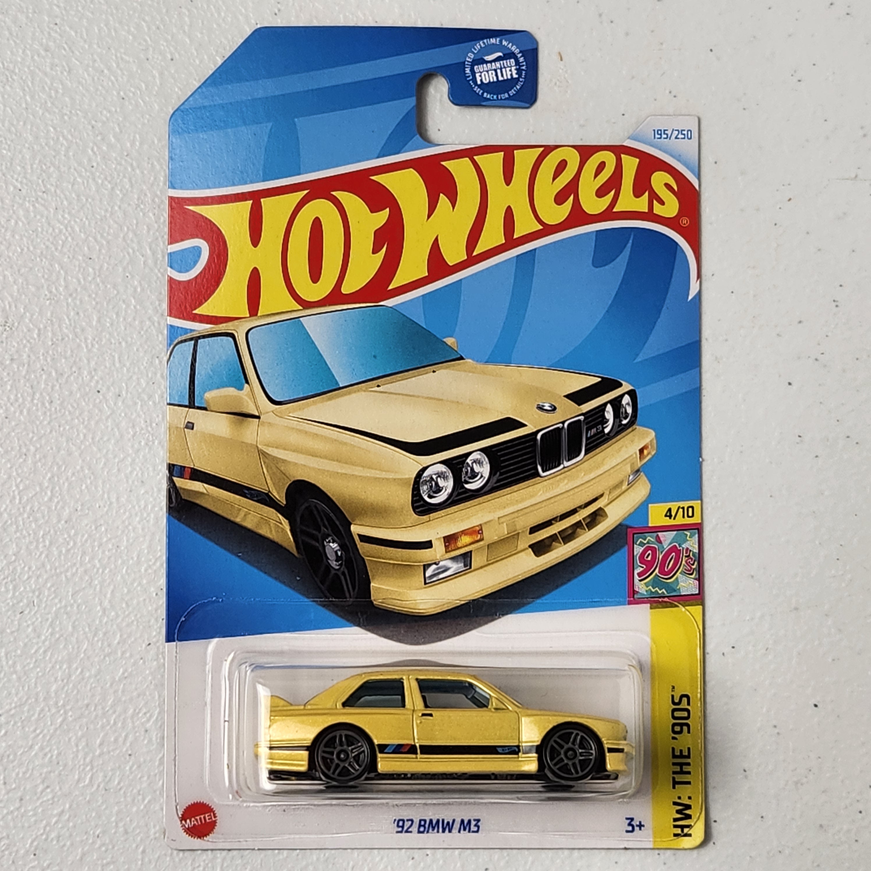 92 BMW M3 European Mainline Hot Wheels