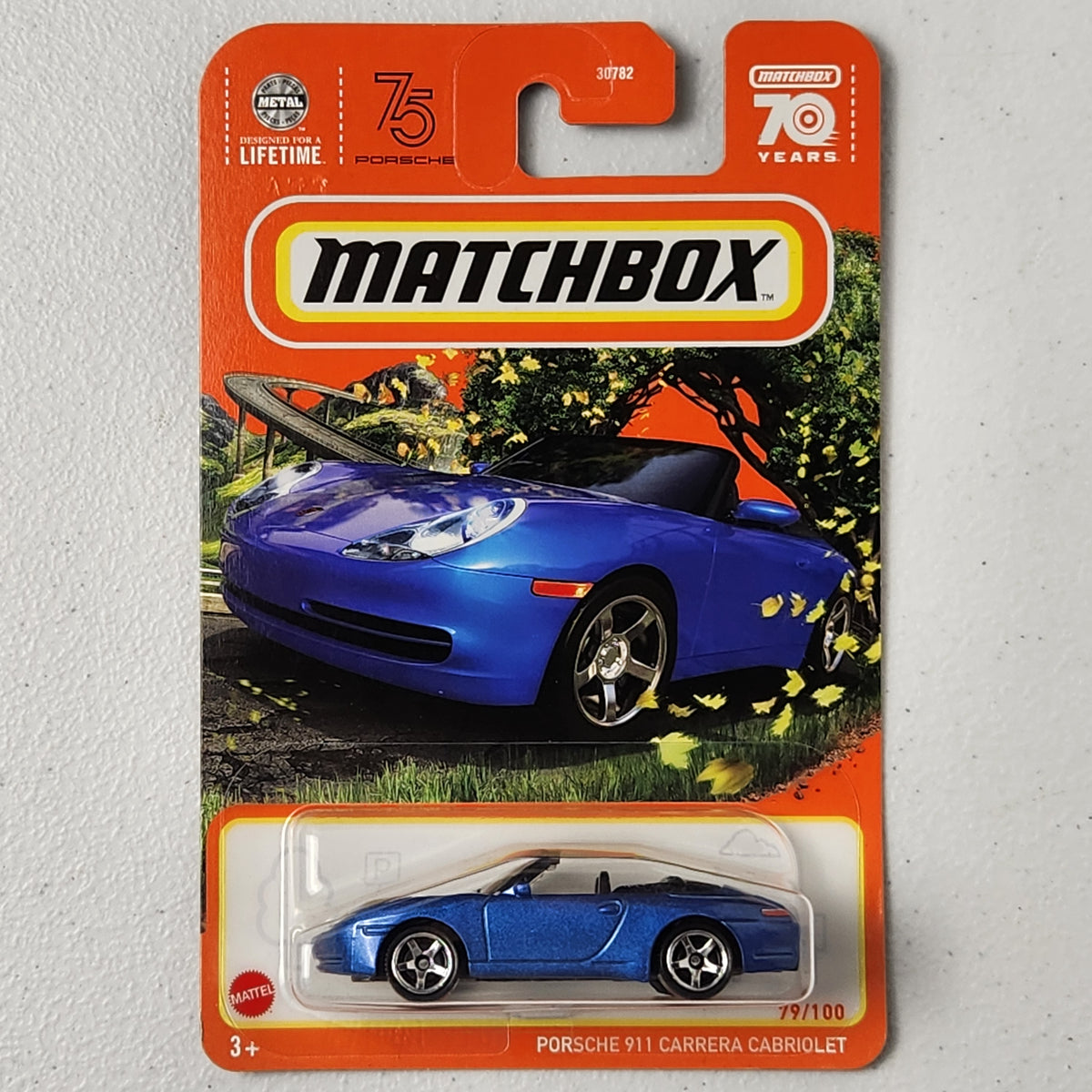 Porsche 911 Carrera Cabriolet European Matchbox