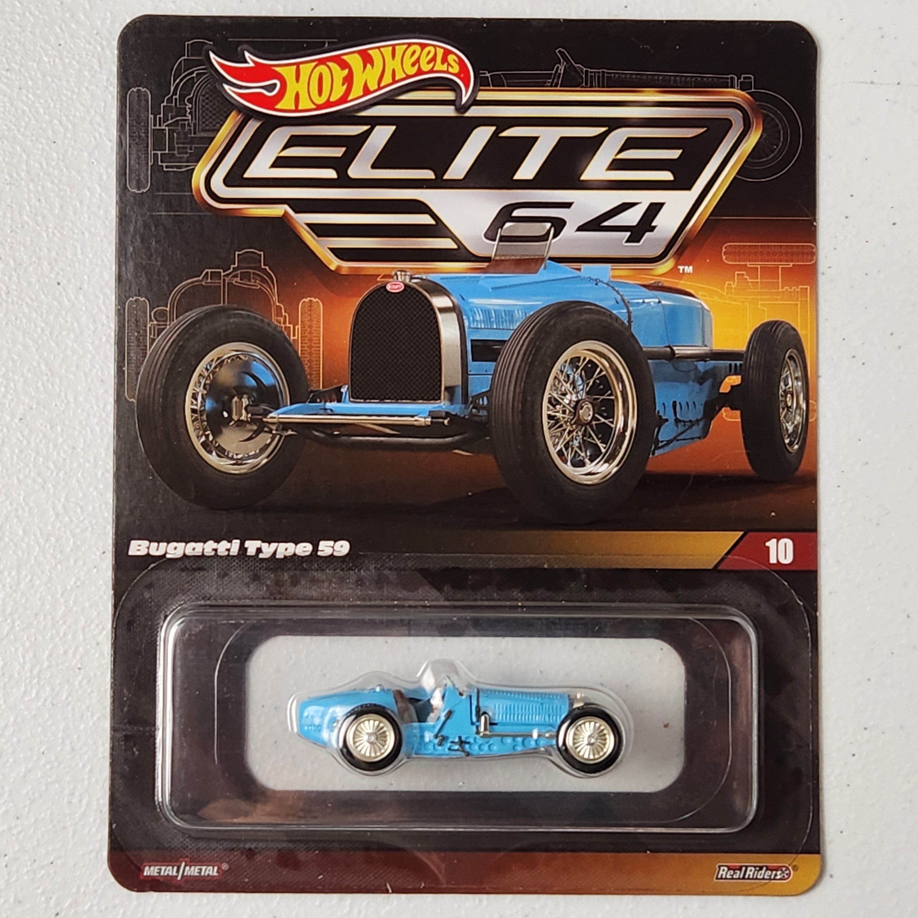 Bugatti Type 59 #10 European Elite 64 Hot Wheels 2025